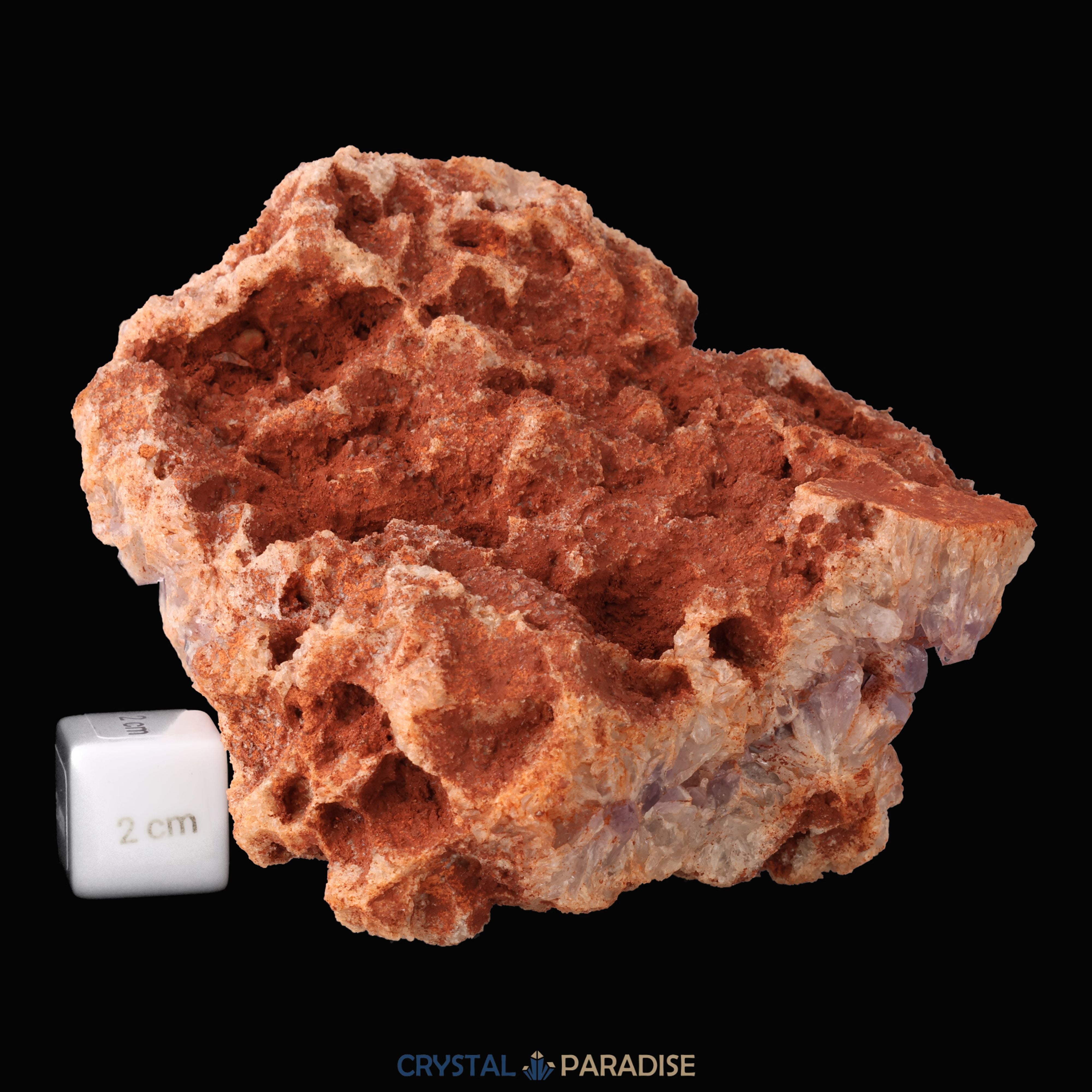 Cloudy Amethyst aus Sambia (921g) - doppelseitig – Ansicht 6