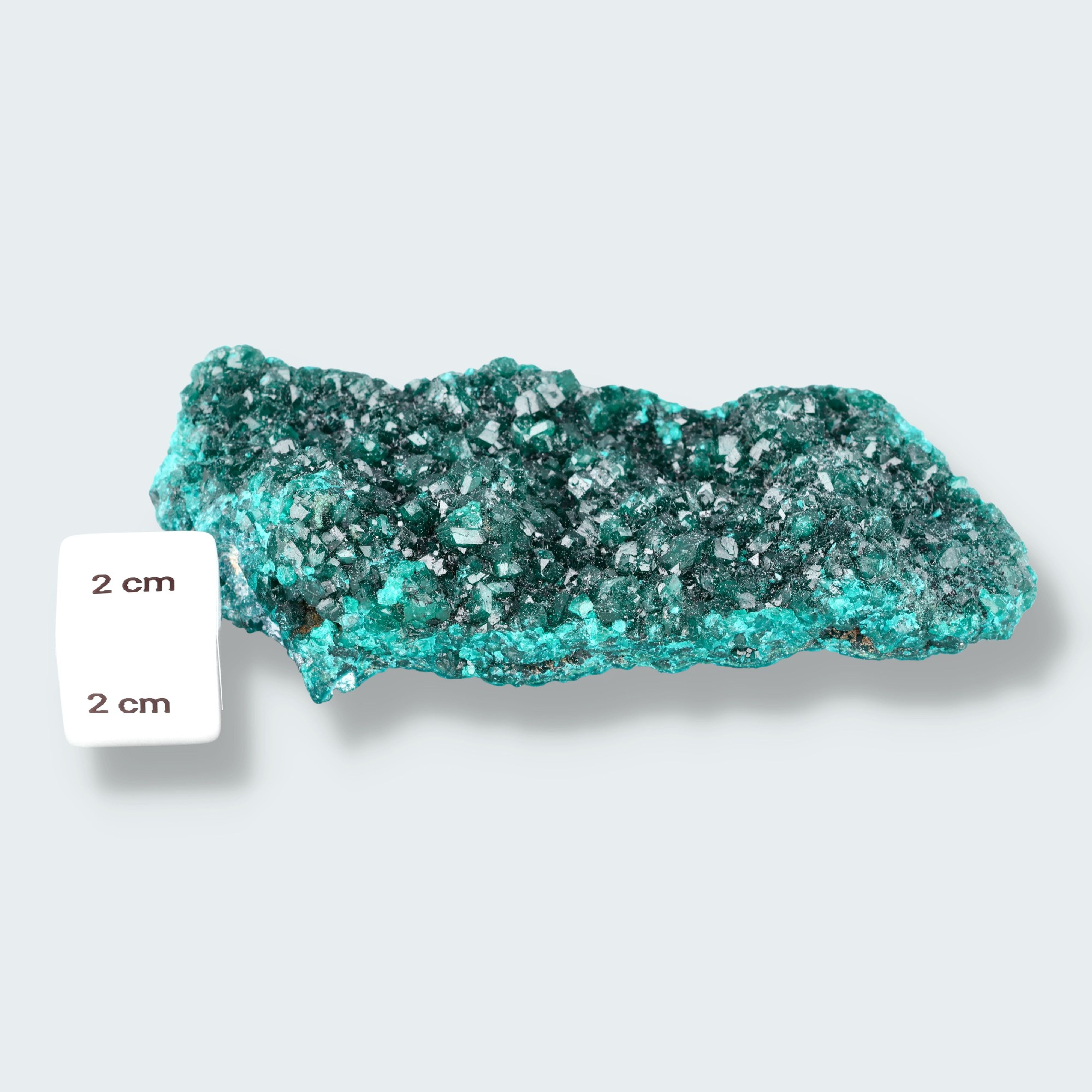 Dioptas aus dem Kongo (167,5g) – Ansicht 2