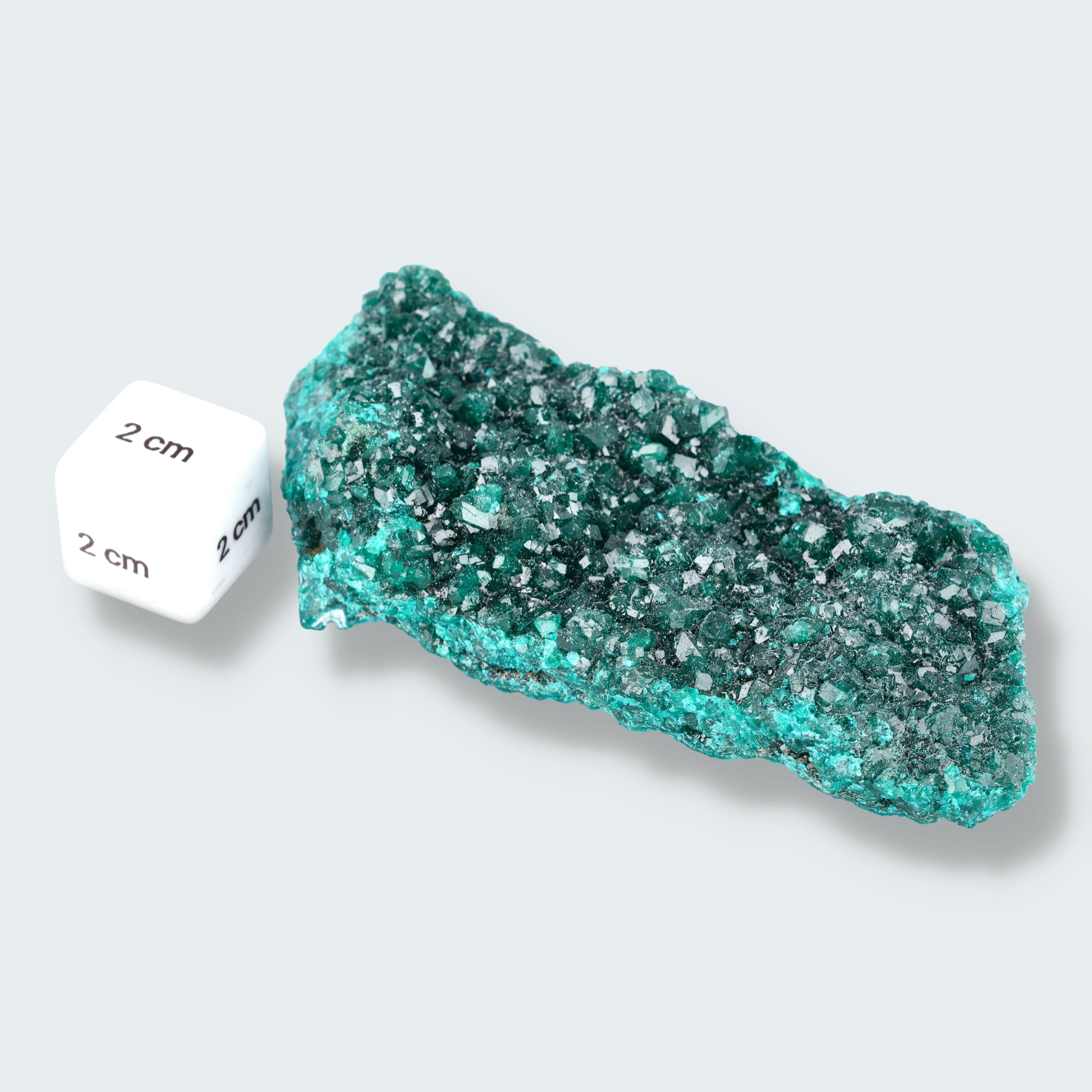 Dioptas aus dem Kongo (167,5g) – Ansicht 3