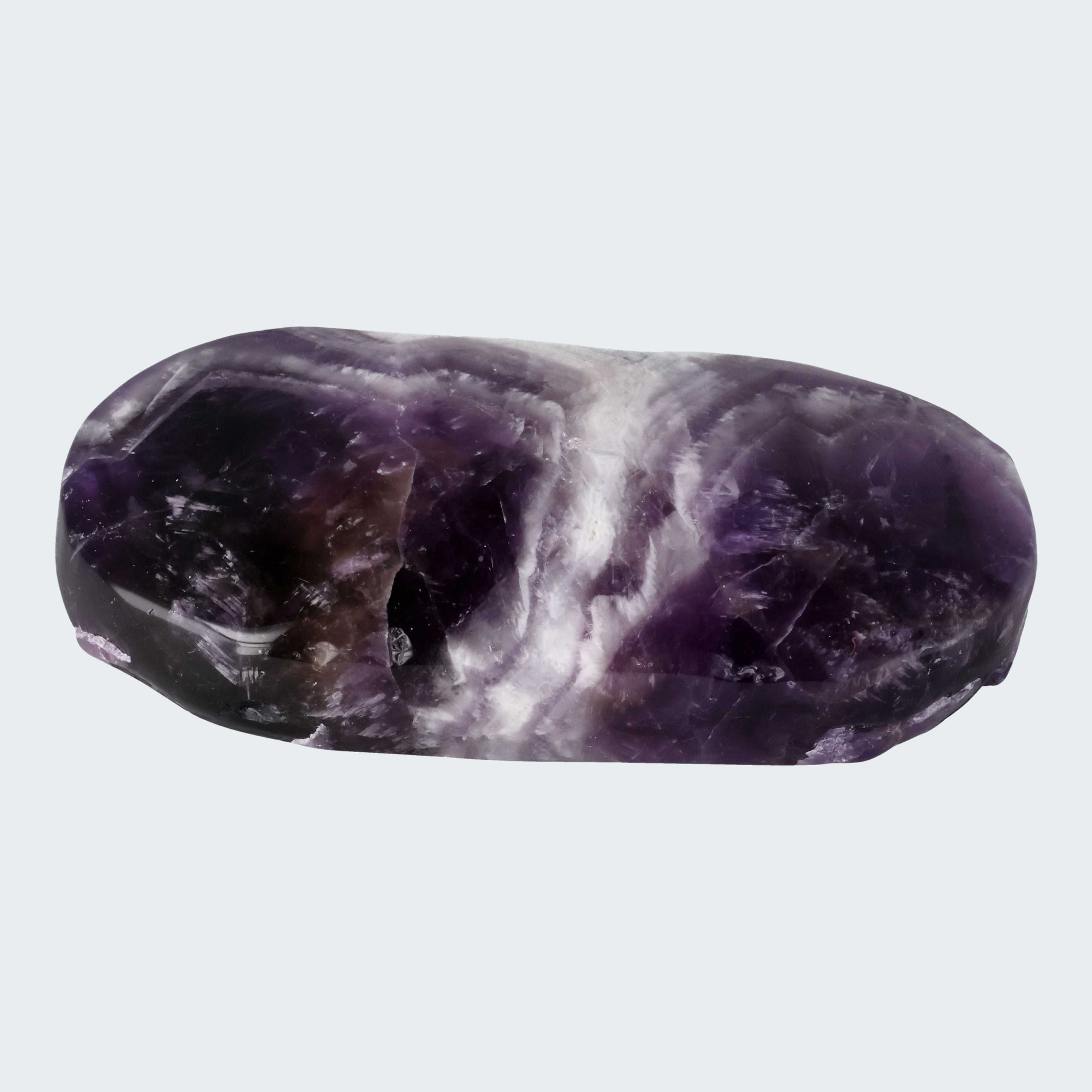 Dreamy Amethystquarz Handschmeichler aus Sambia – Ansicht 3