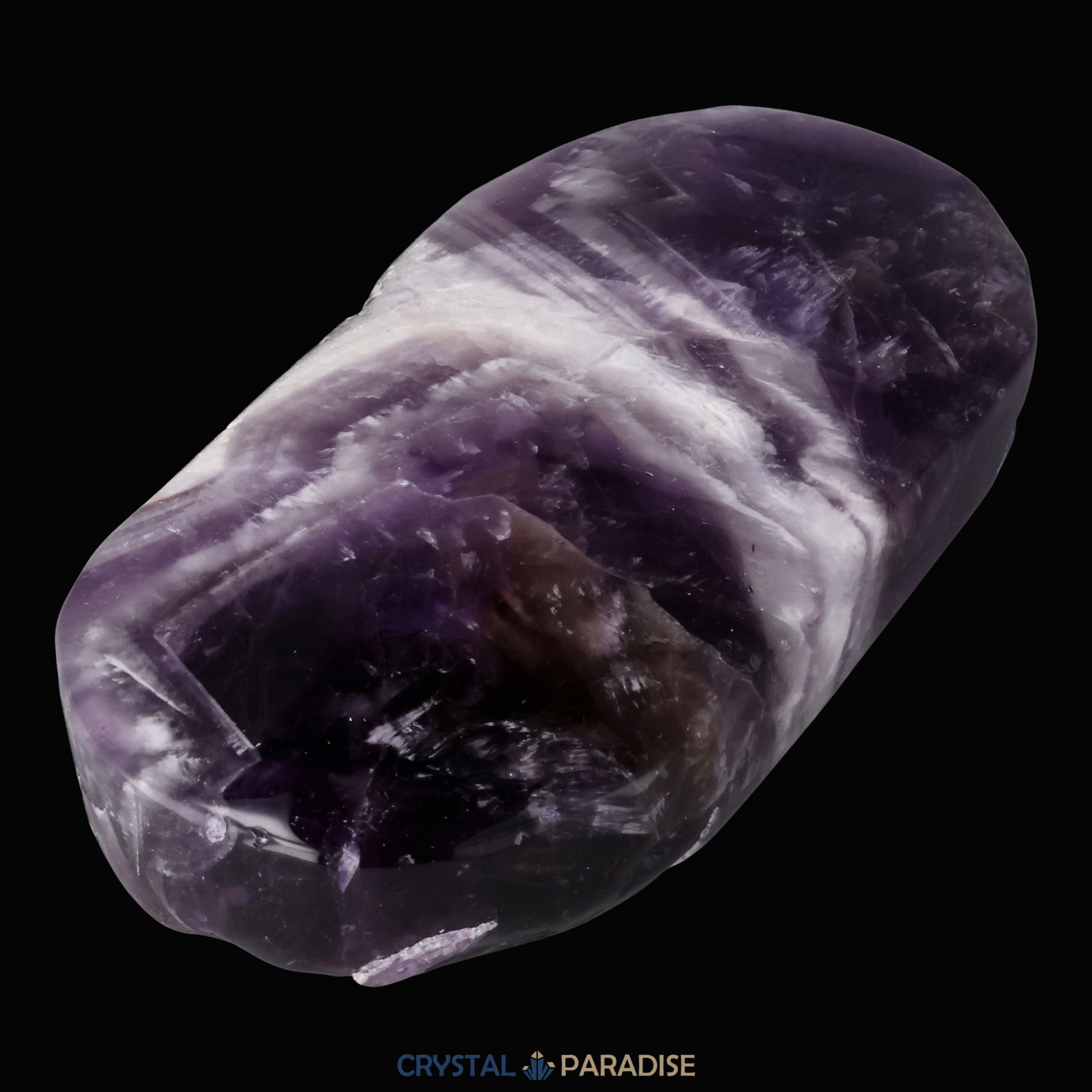 Dreamy Amethystquarz Handschmeichler aus Sambia – Ansicht 5
