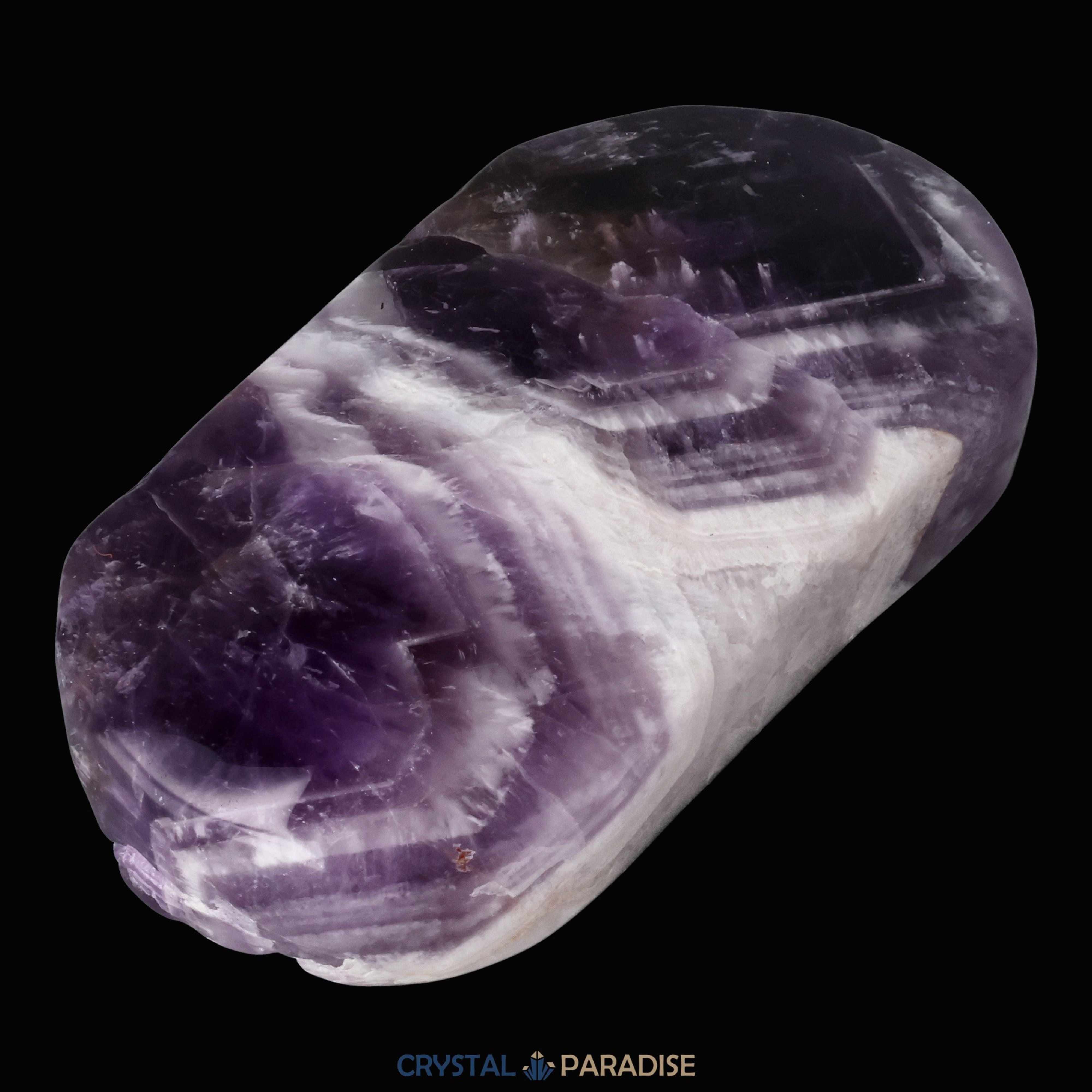 Dreamy Amethystquarz Handschmeichler aus Sambia – Ansicht 8