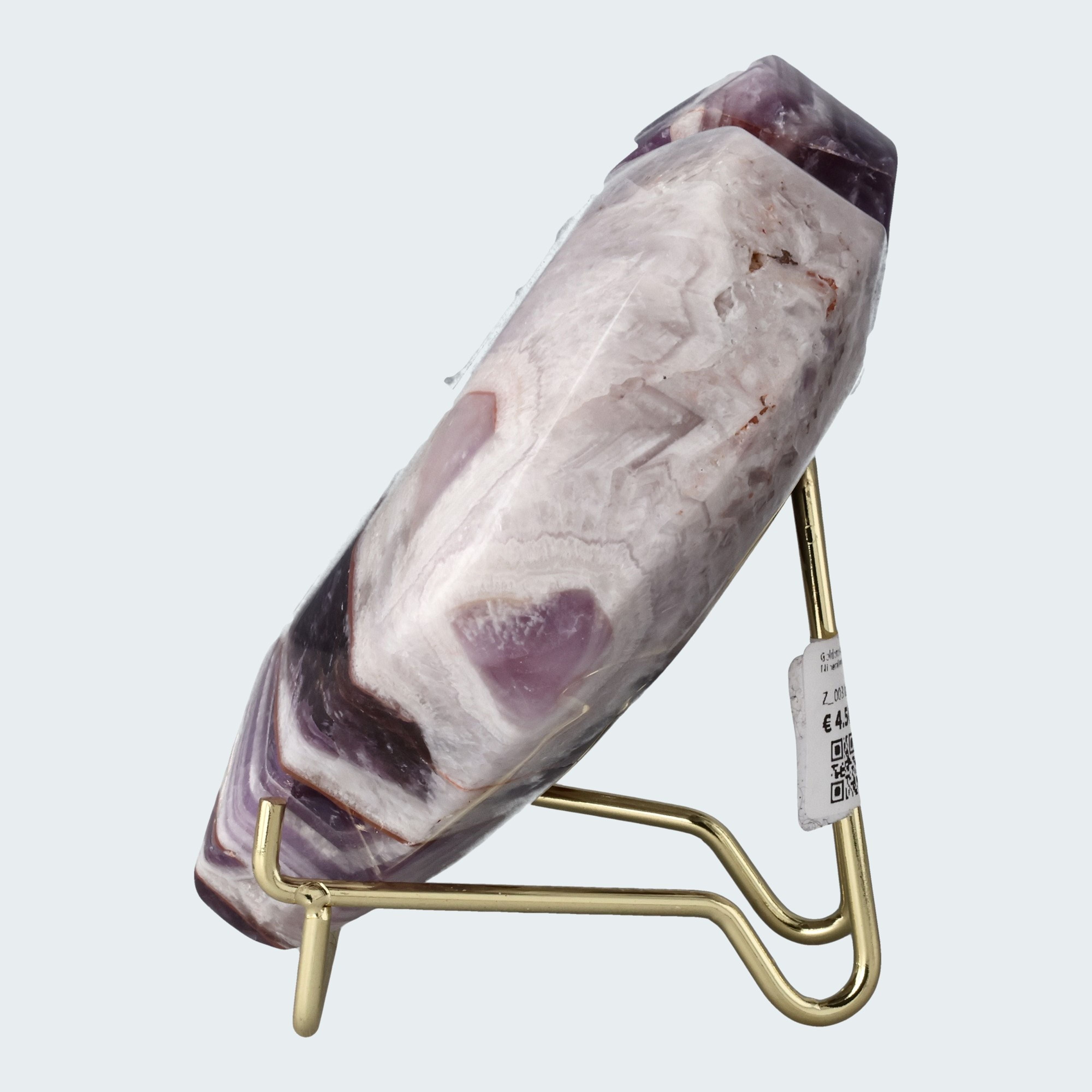 Dreamy Amethystquarz Herz aus Sambia (745g) – Ansicht 3