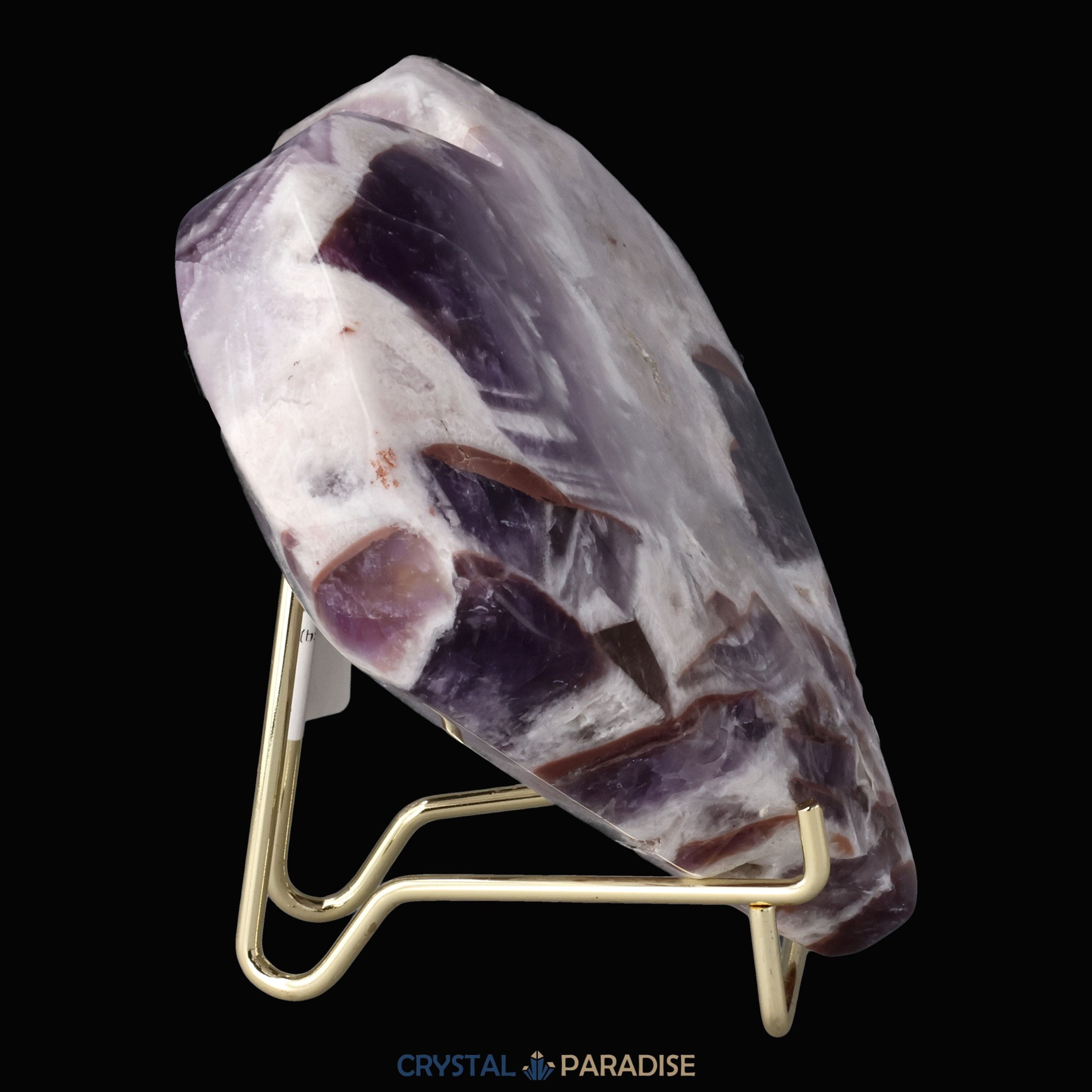Dreamy Amethystquarz Herz aus Sambia (745g) – Ansicht 9