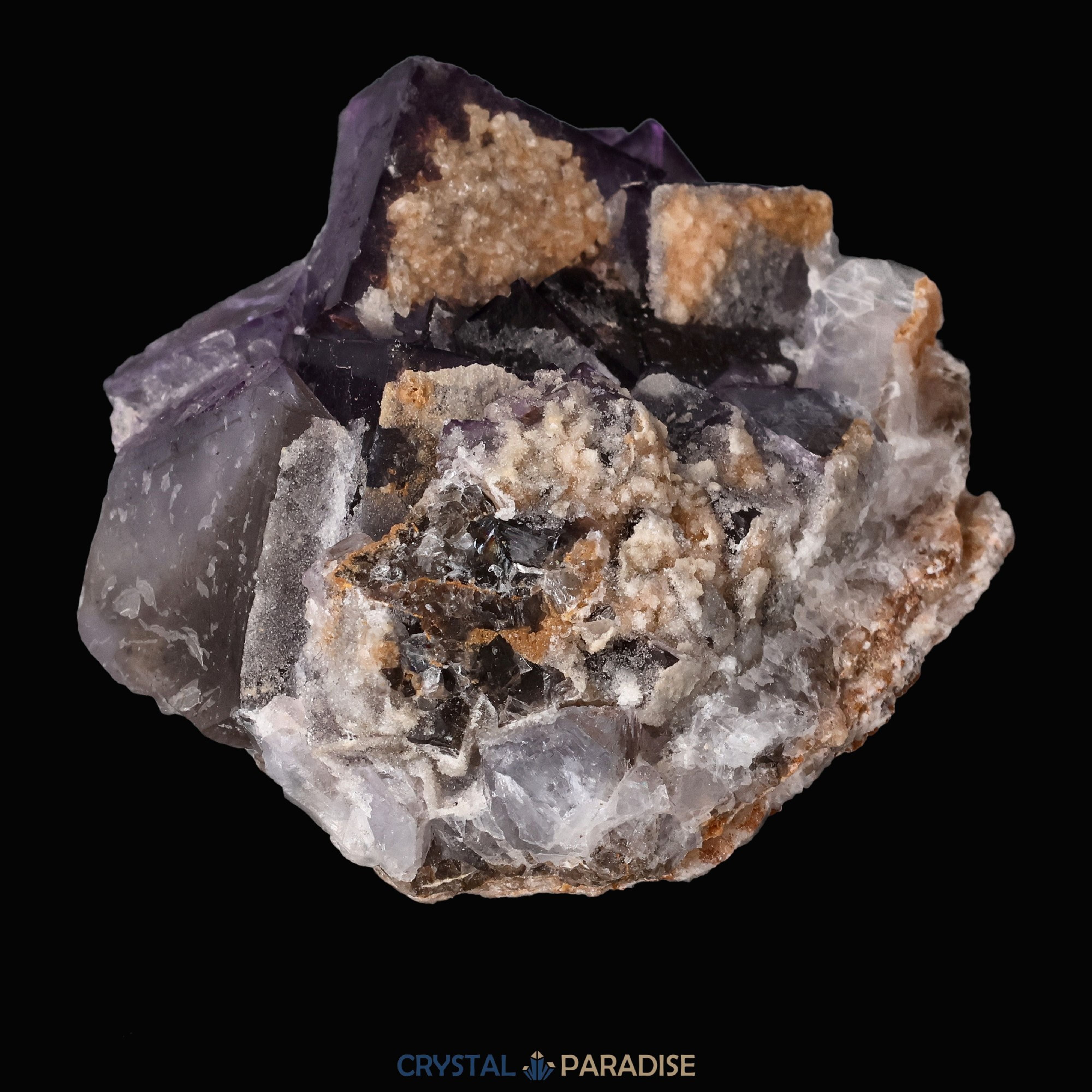 Fluorit Stufe aus Baluchistan Pakistan (74g) – Ansicht 7
