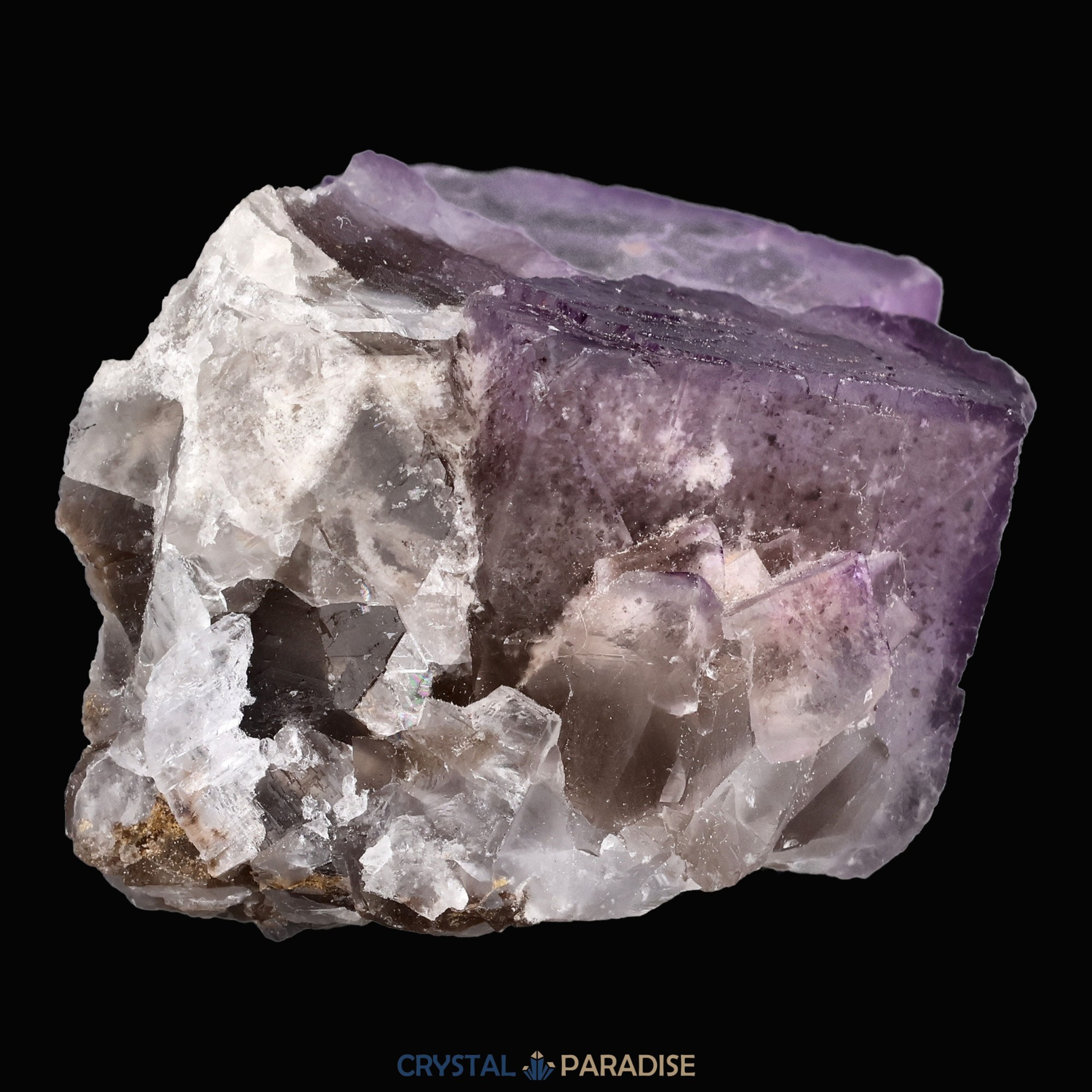 Fluorit Stufe aus Baluchistan Pakistan (88g) mit Phantom – Ansicht 9