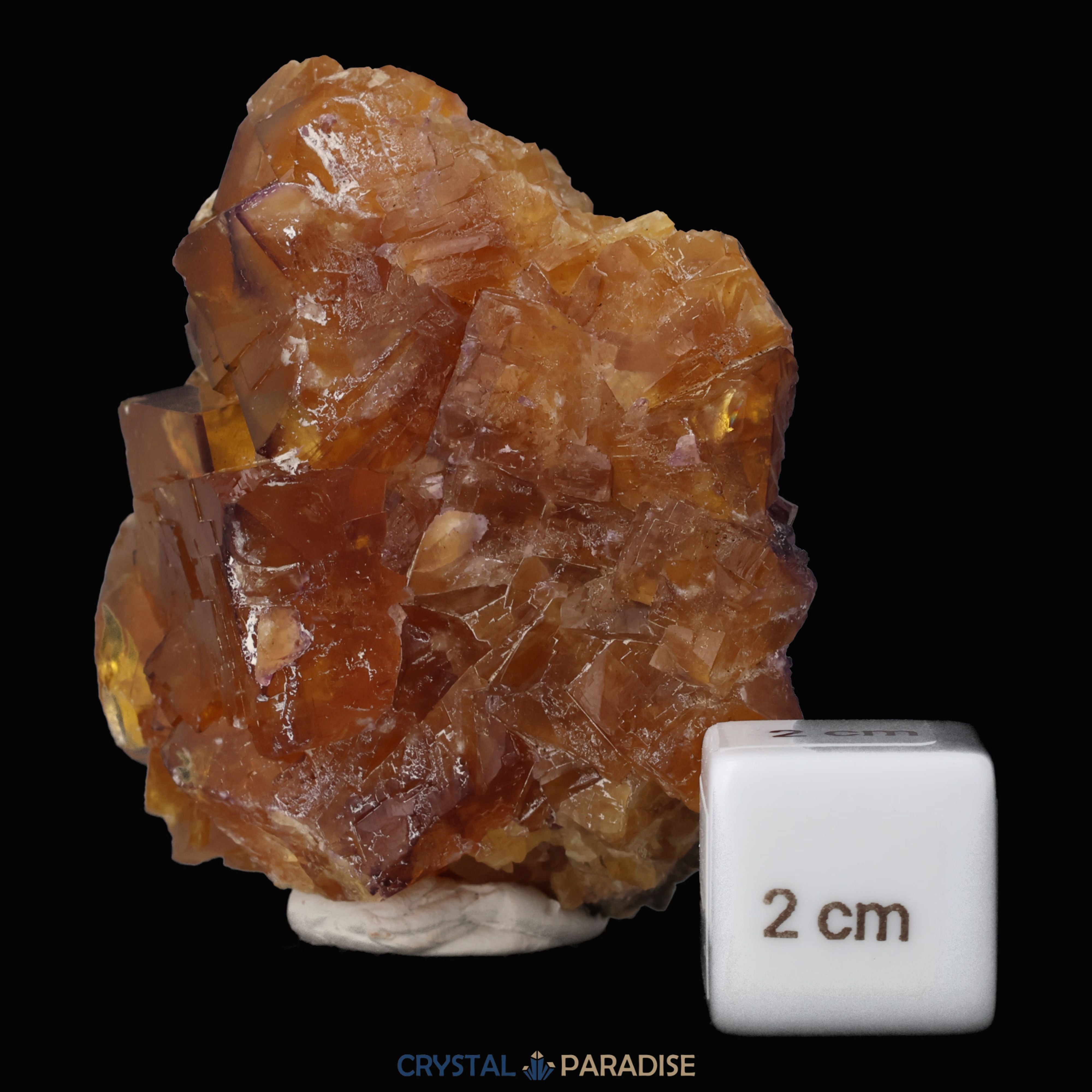 Fluorit Stufe aus dem Joahhnesschacht bei Wölsendorf, Bayern (188g) – Ansicht 4