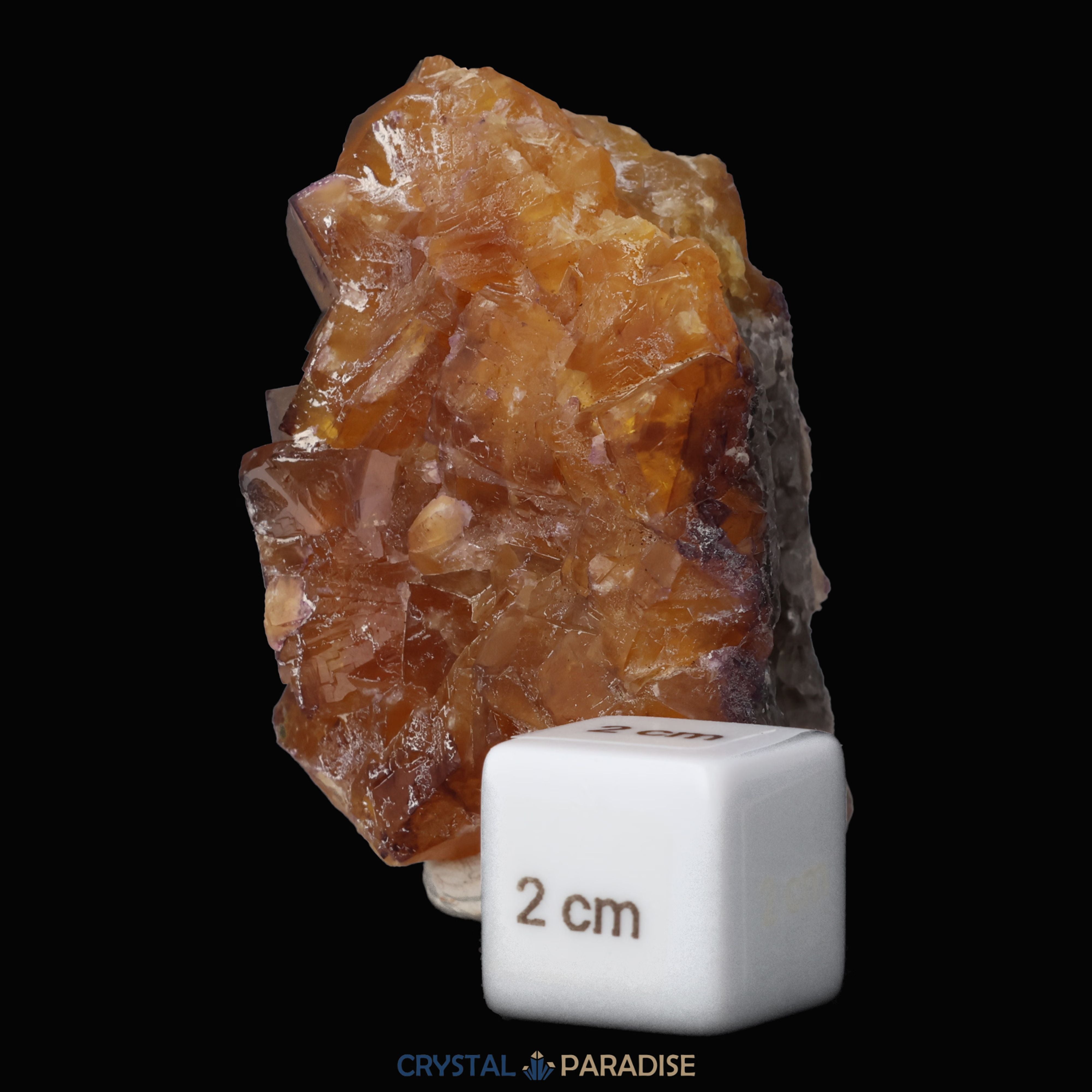 Fluorit Stufe aus dem Joahhnesschacht bei Wölsendorf, Bayern (188g) – Ansicht 5