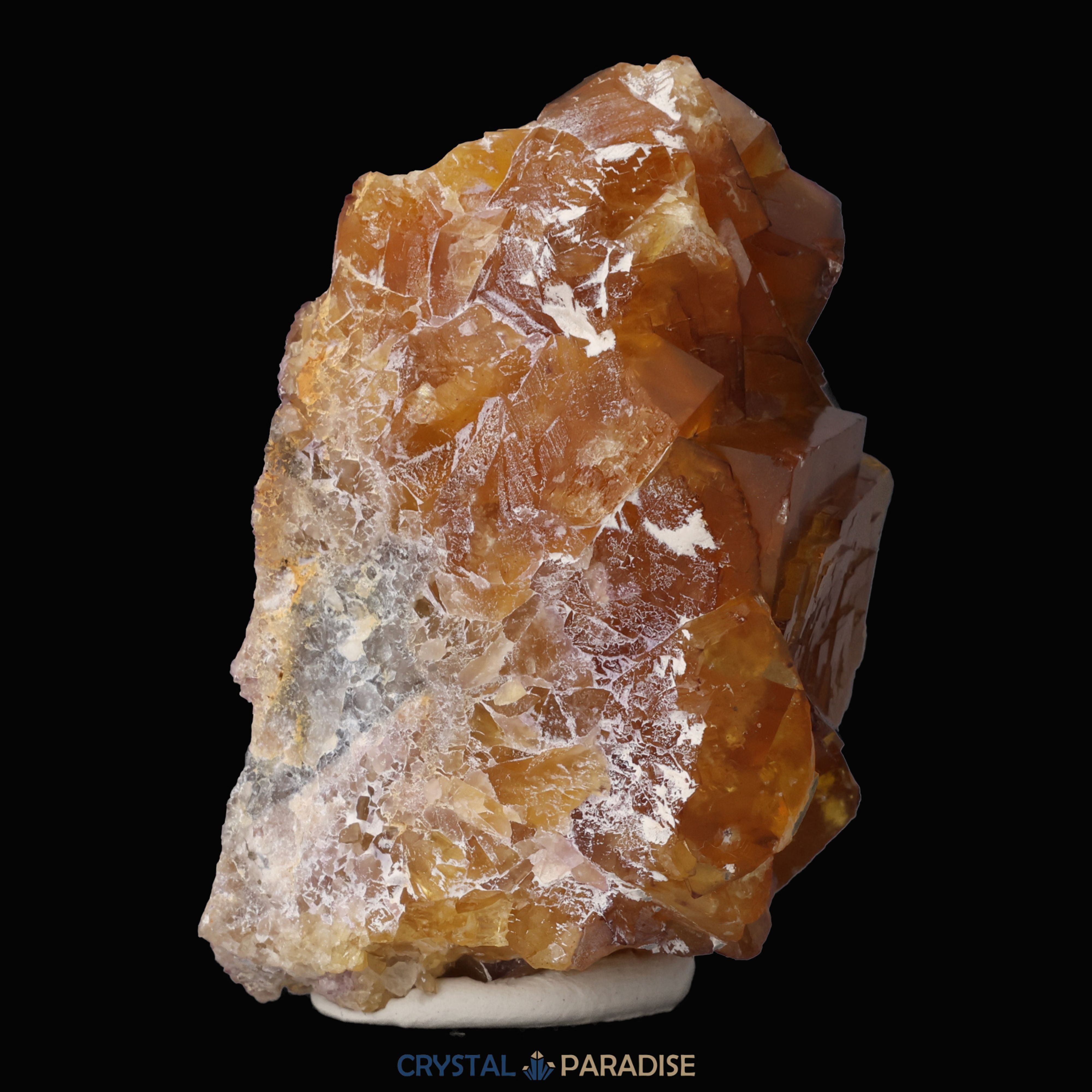 Fluorit Stufe aus dem Joahhnesschacht bei Wölsendorf, Bayern (188g) – Ansicht 8