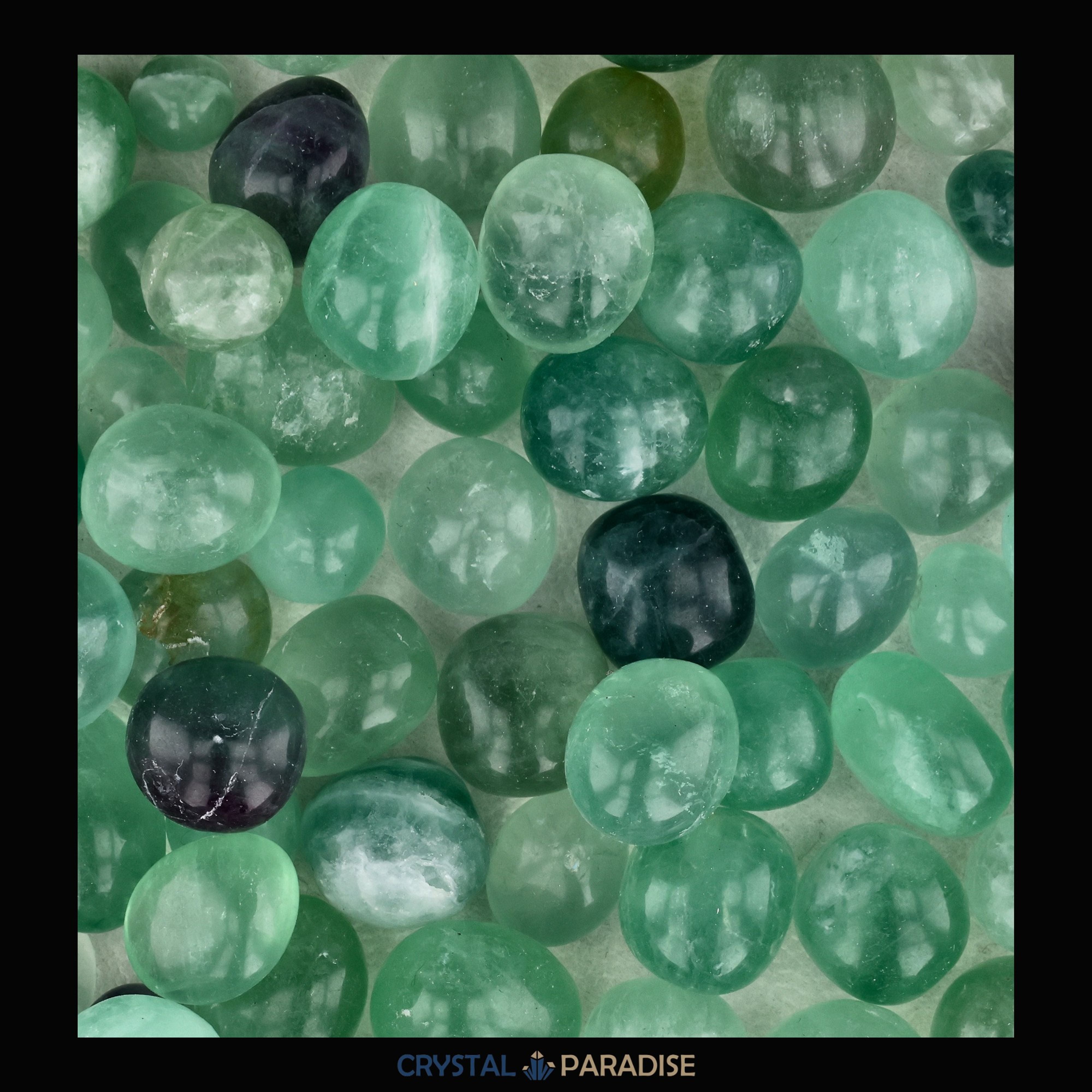 Fluorit Trommelsteine – Ansicht 5