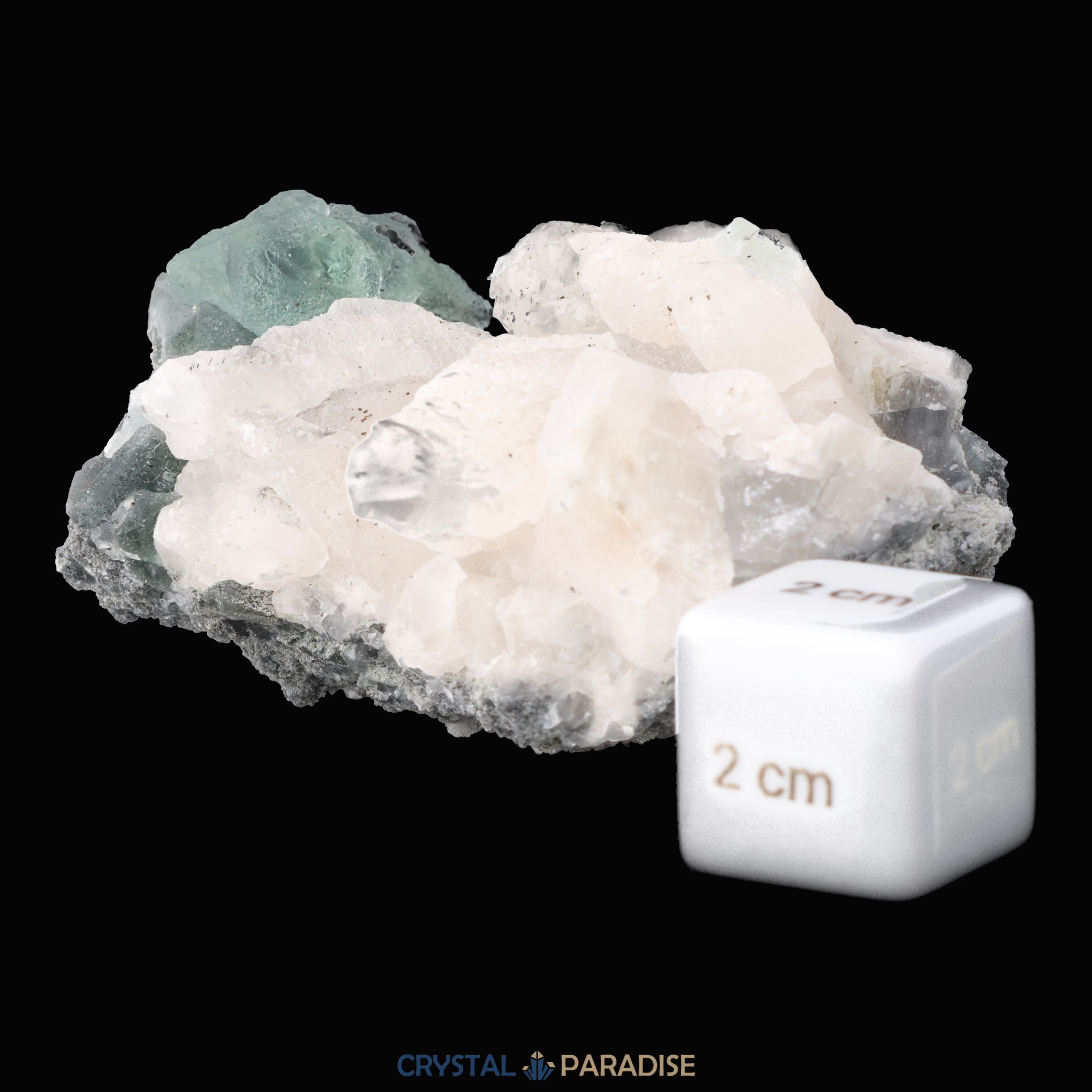 Fluorit und Calcit aus Fujian, China (200g) – Ansicht 4