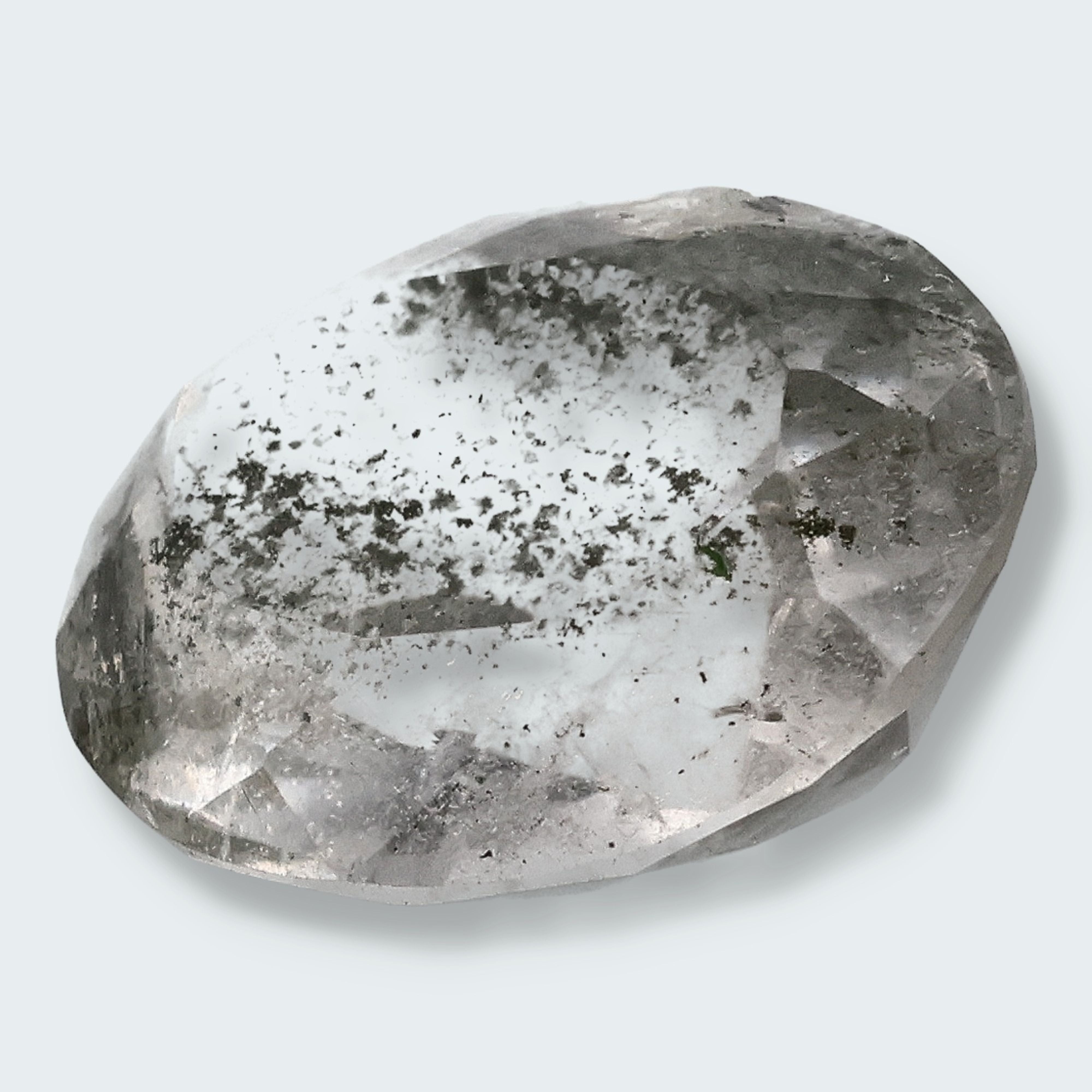 Garden Quarz facettiert (Oval Schliff) aus Sambia (23,95ct) – Ansicht 2