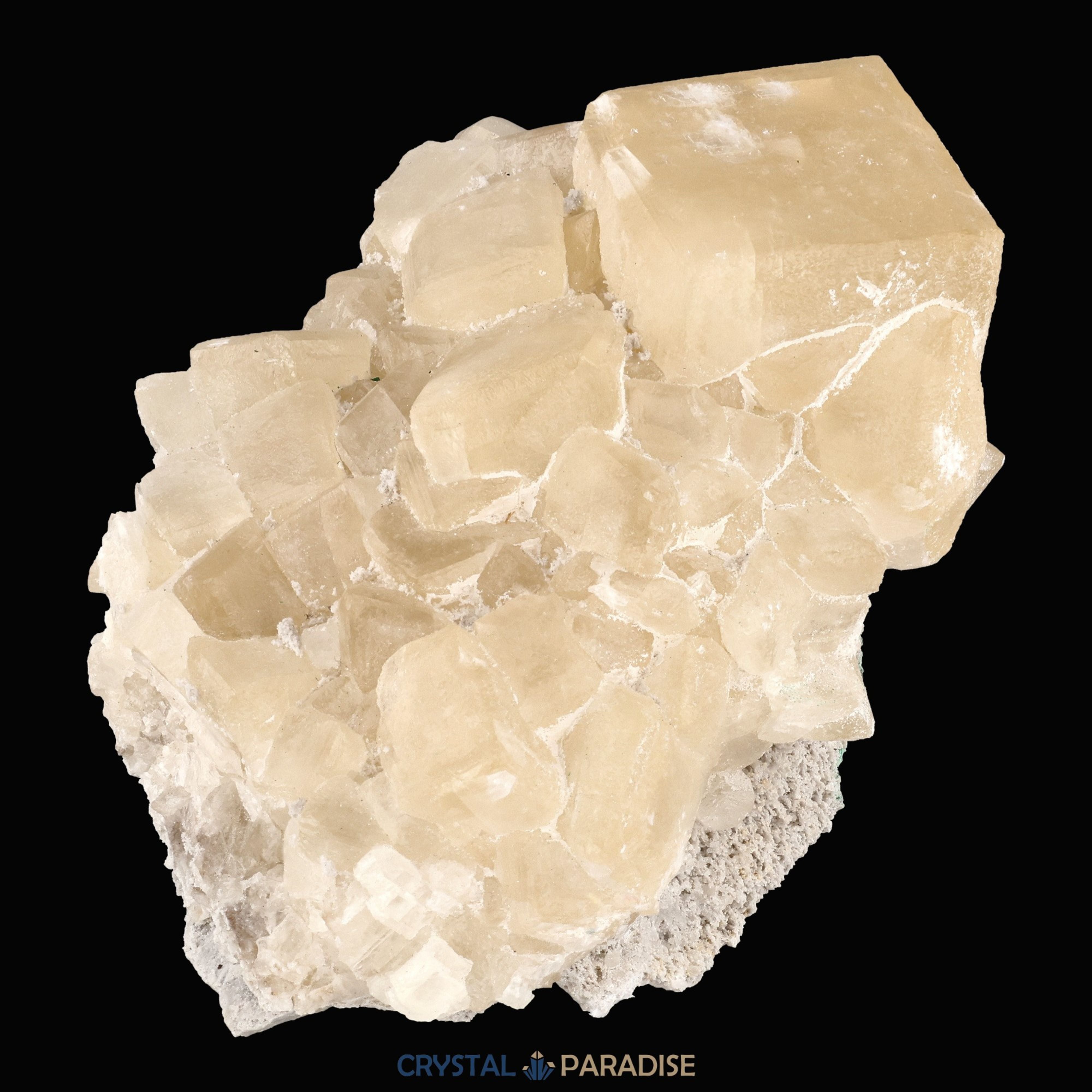 Gelber Calcit Großstufe (1143g) aus Hubei, China – Ansicht 5