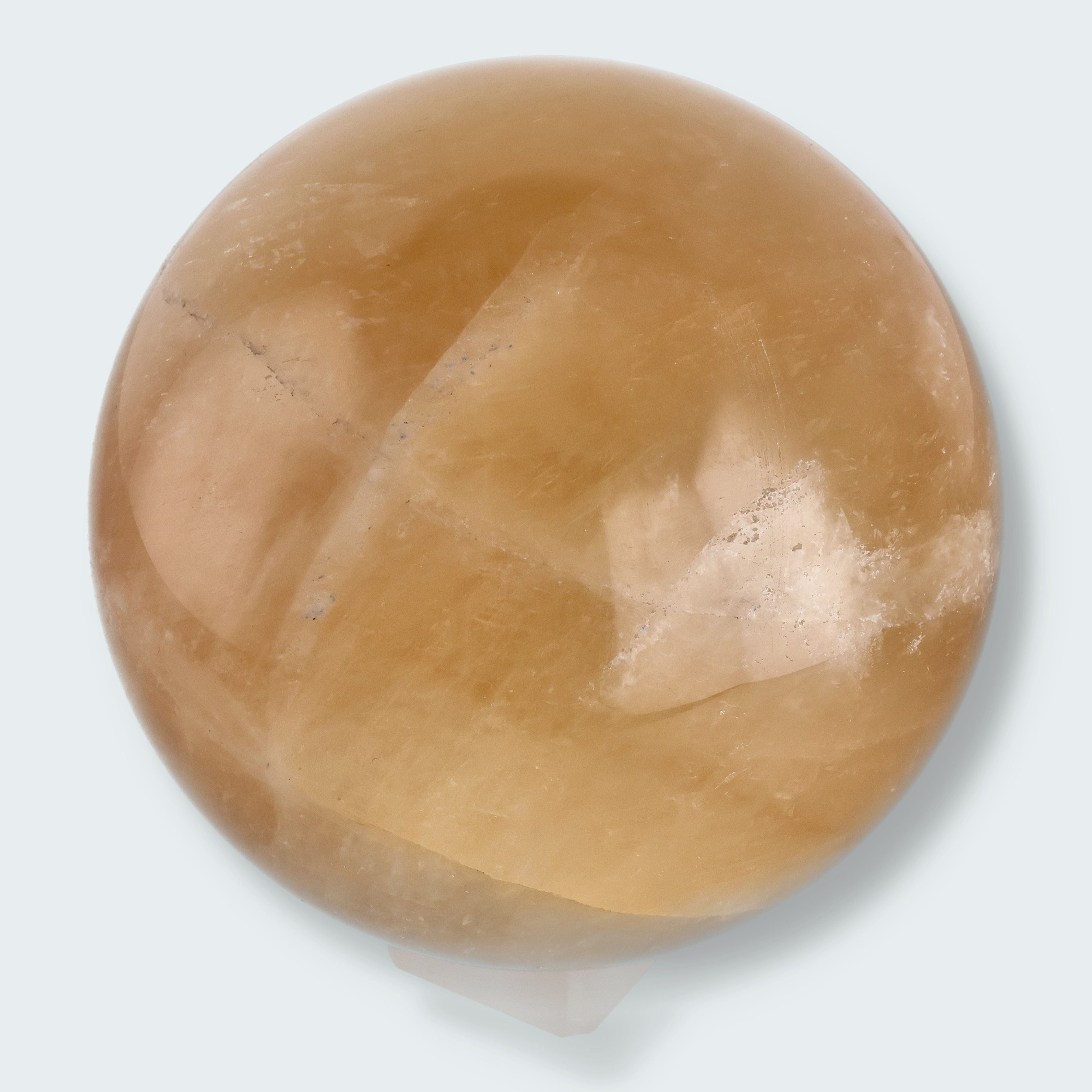 Gelber Calcit Kugel aus Jiangxi, China (2476g) – Ansicht 2