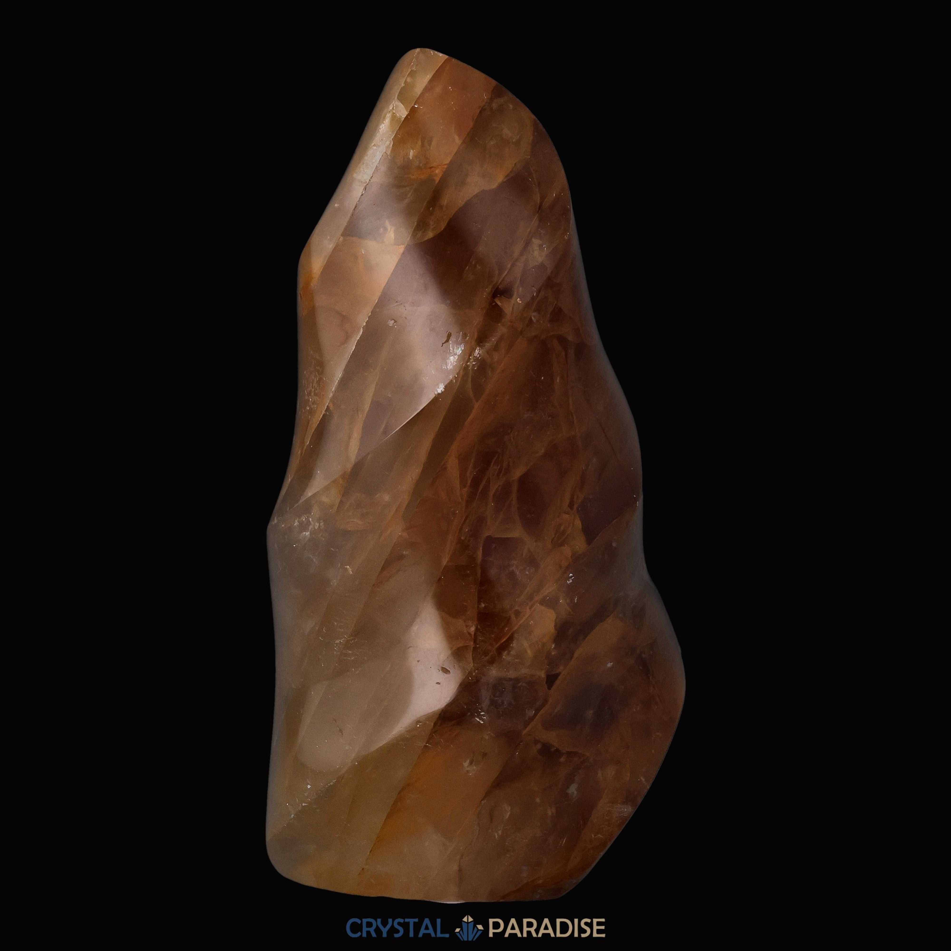 Golden Healer Flamme (Quarz mit Eisenoxid Einschlüssen) aus Brasilien – Ansicht 10