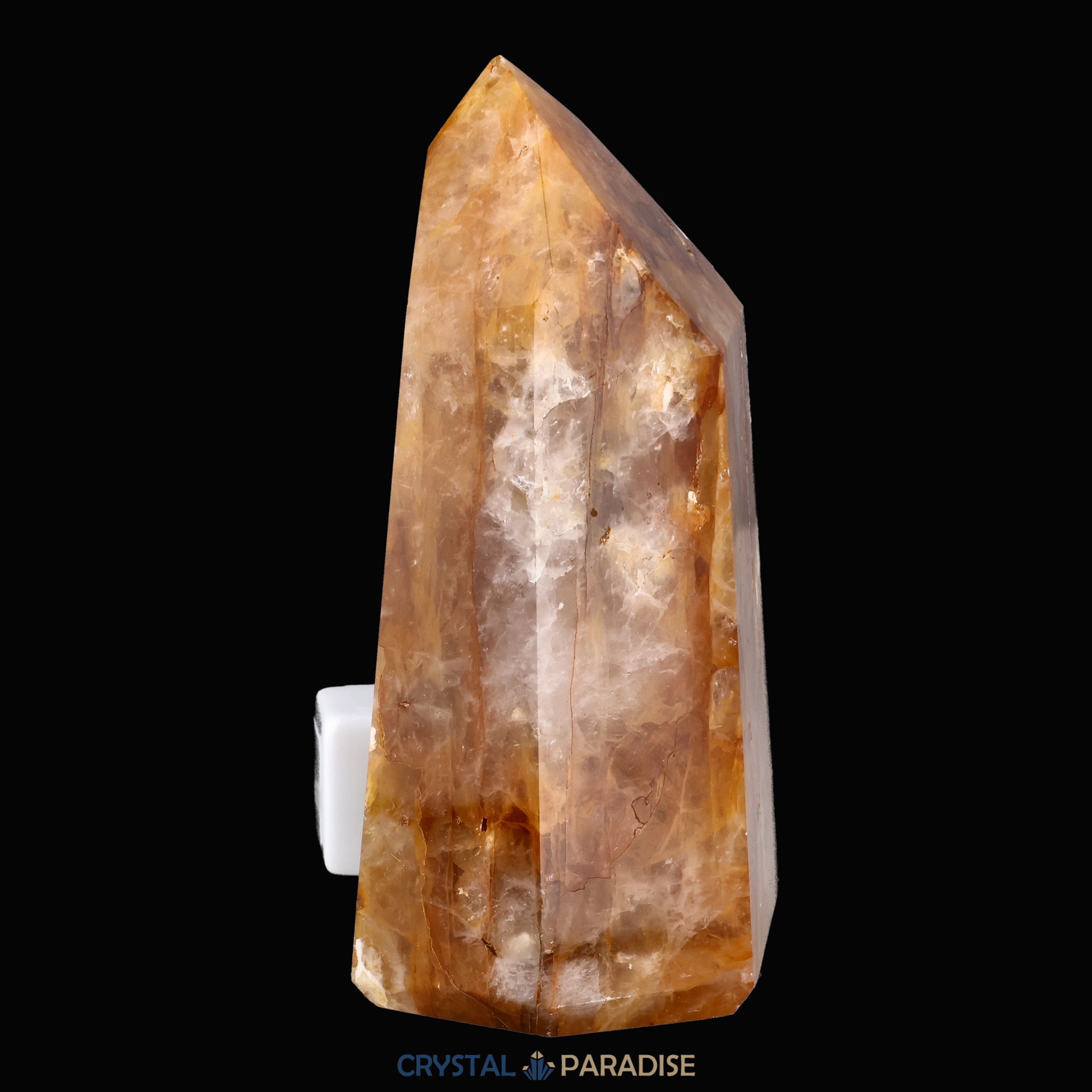 Golden Healer Spitze (Quarz mit Eisenoxid Einschlüssen) aus Brasilien (10,5cm) – Ansicht 7