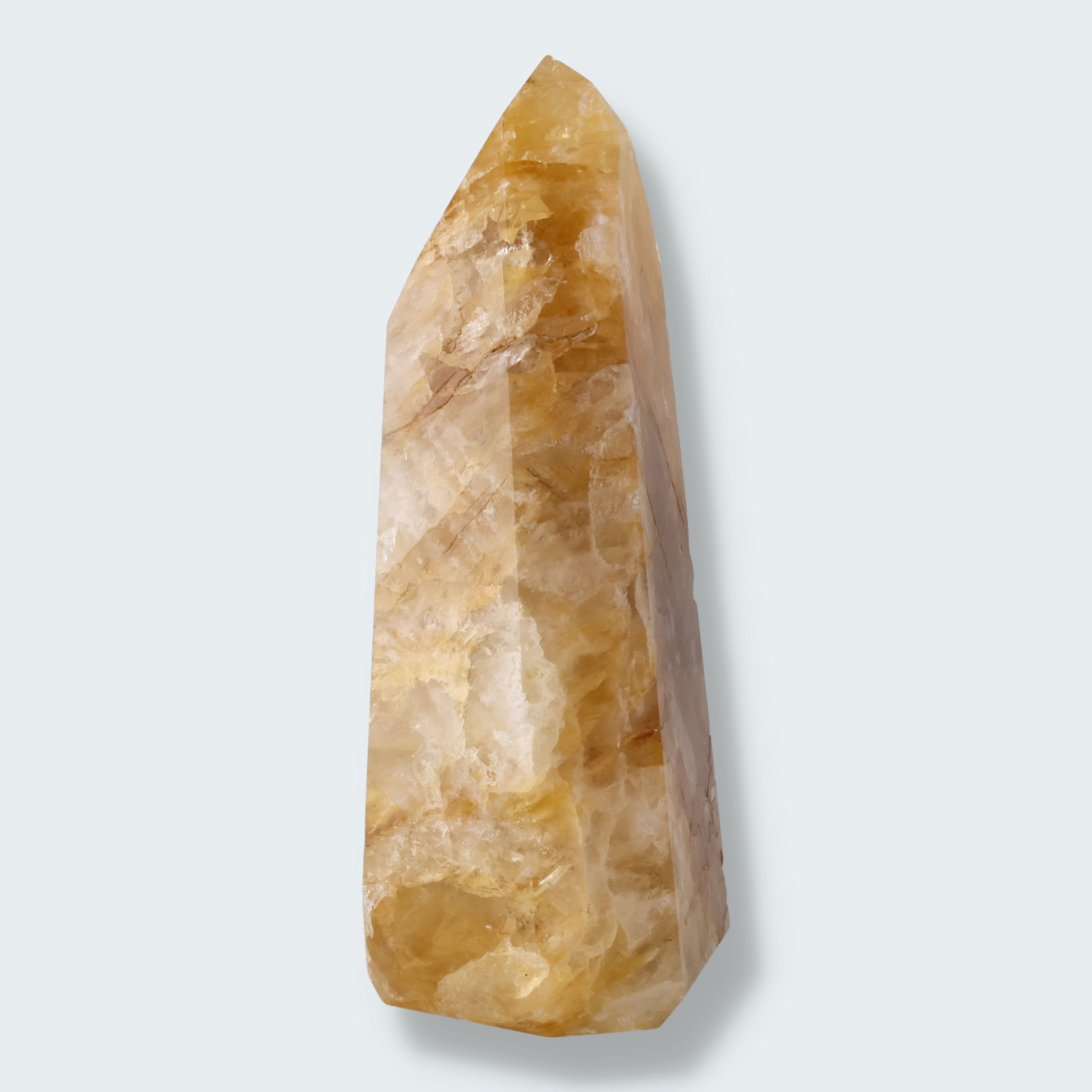 Golden Healer Türme (Quarz mit Eisenoxid Einschlüssen) aus Brasilien – Ansicht 3