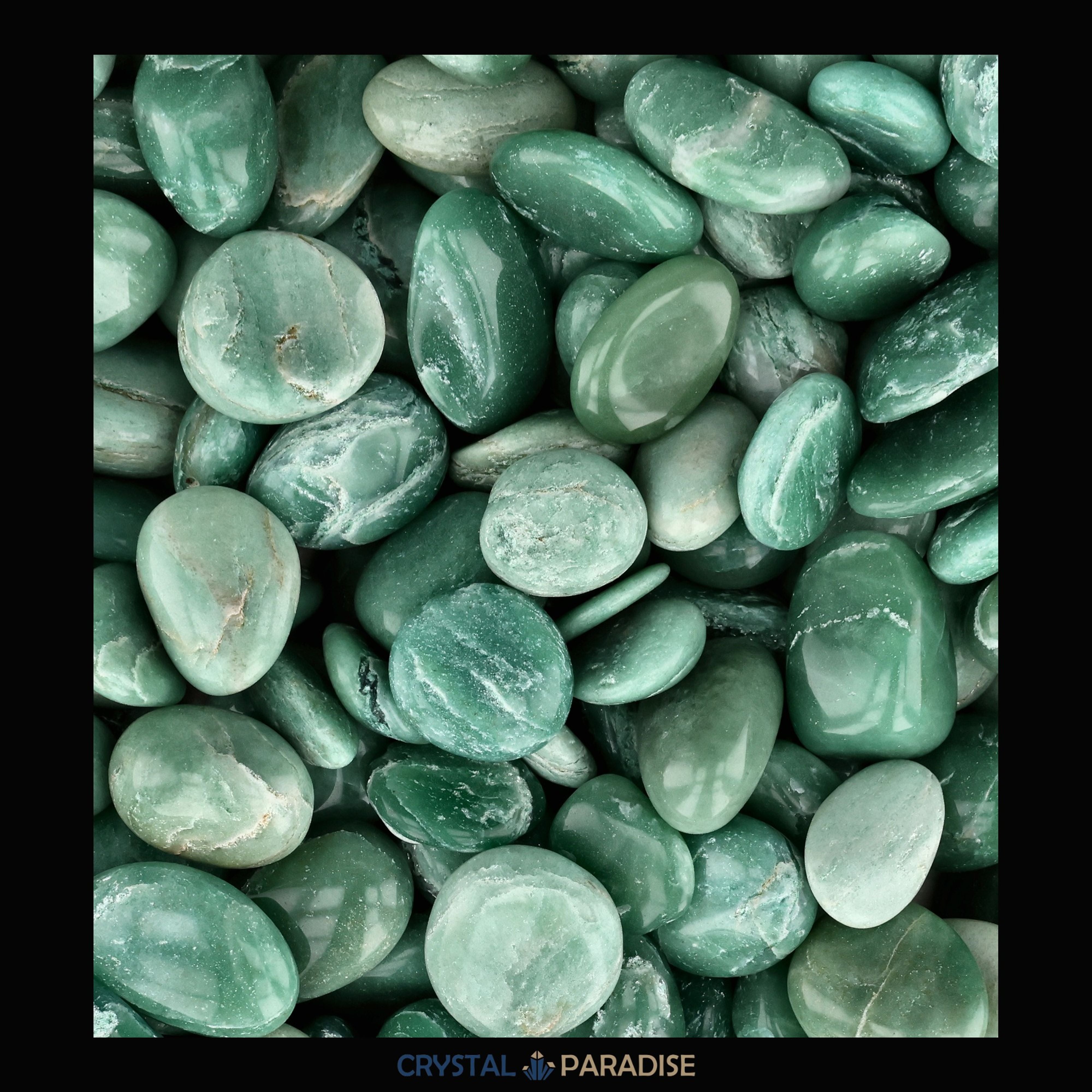 Green Mica Trommelsteine â Ansicht 7