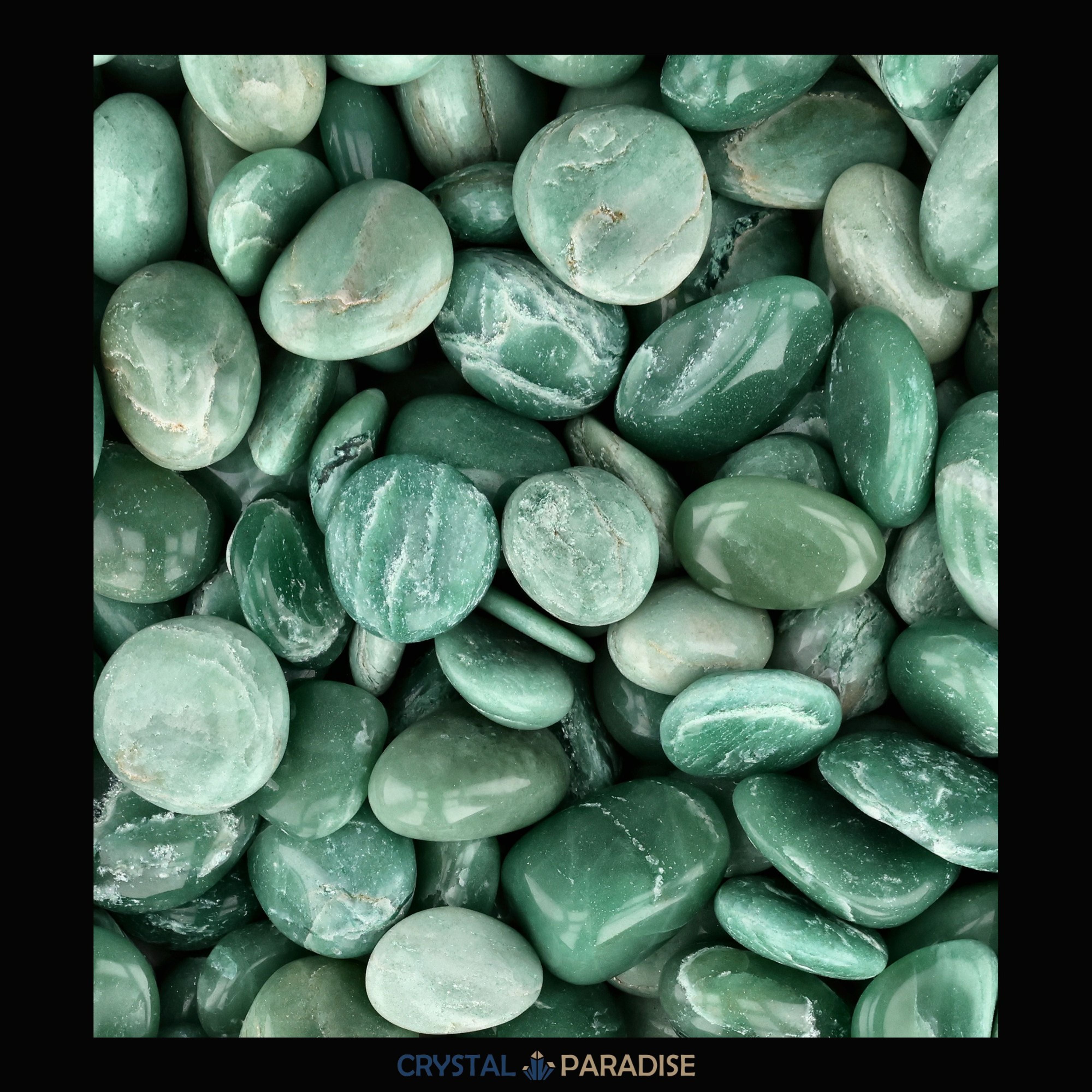 Green Mica Trommelsteine â Ansicht 8
