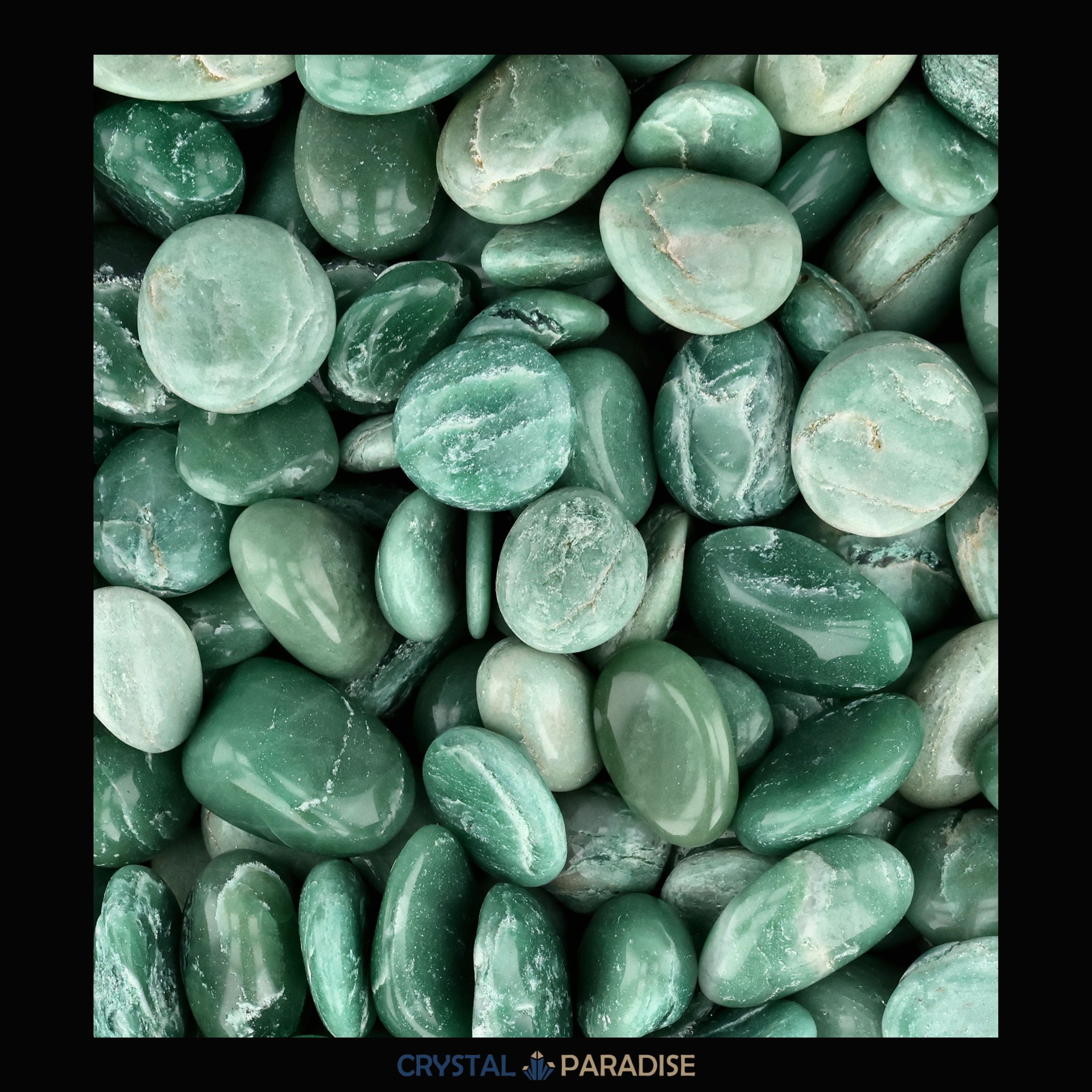 Green Mica Trommelsteine â Ansicht 9