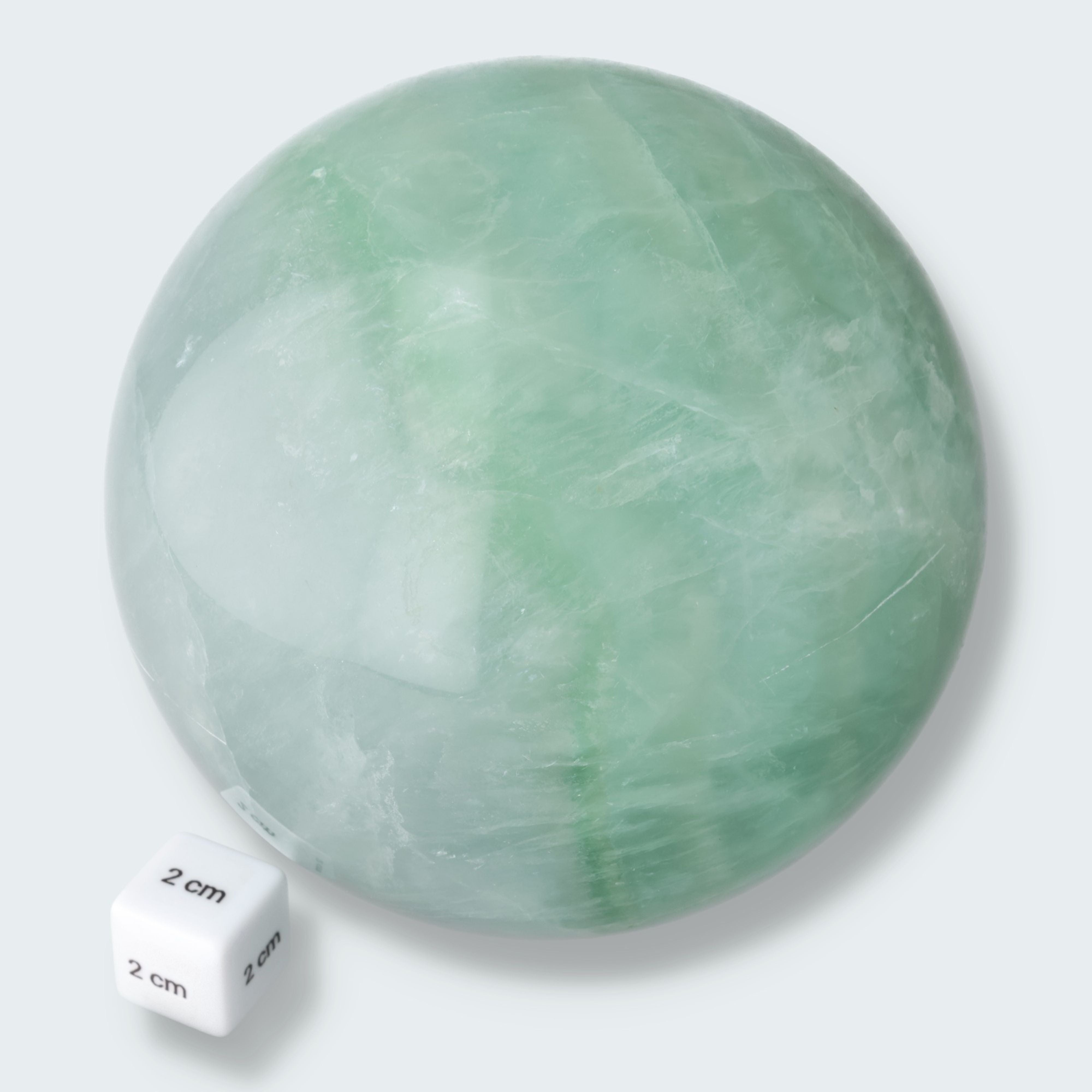 Grüne Fluorit Kugel – Ansicht 3