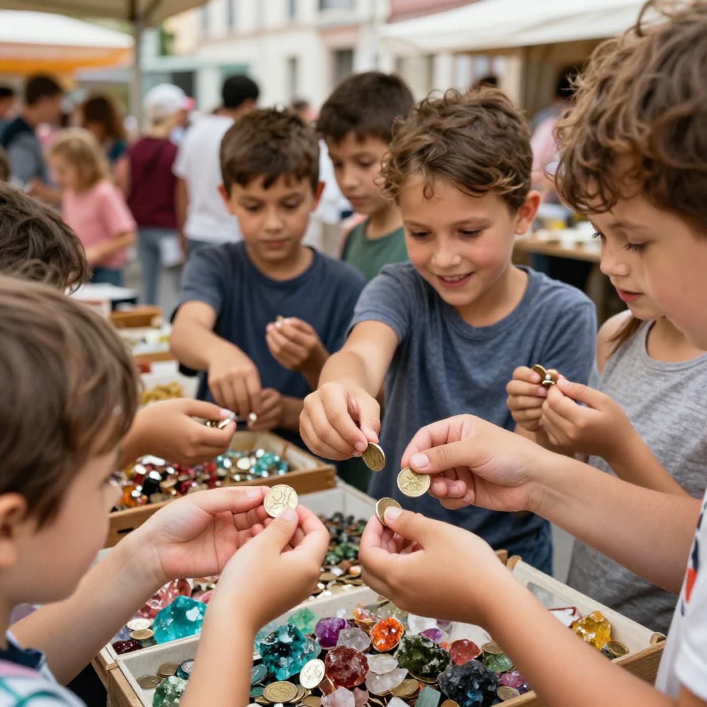 Kinder kaufen günstig Mineralien