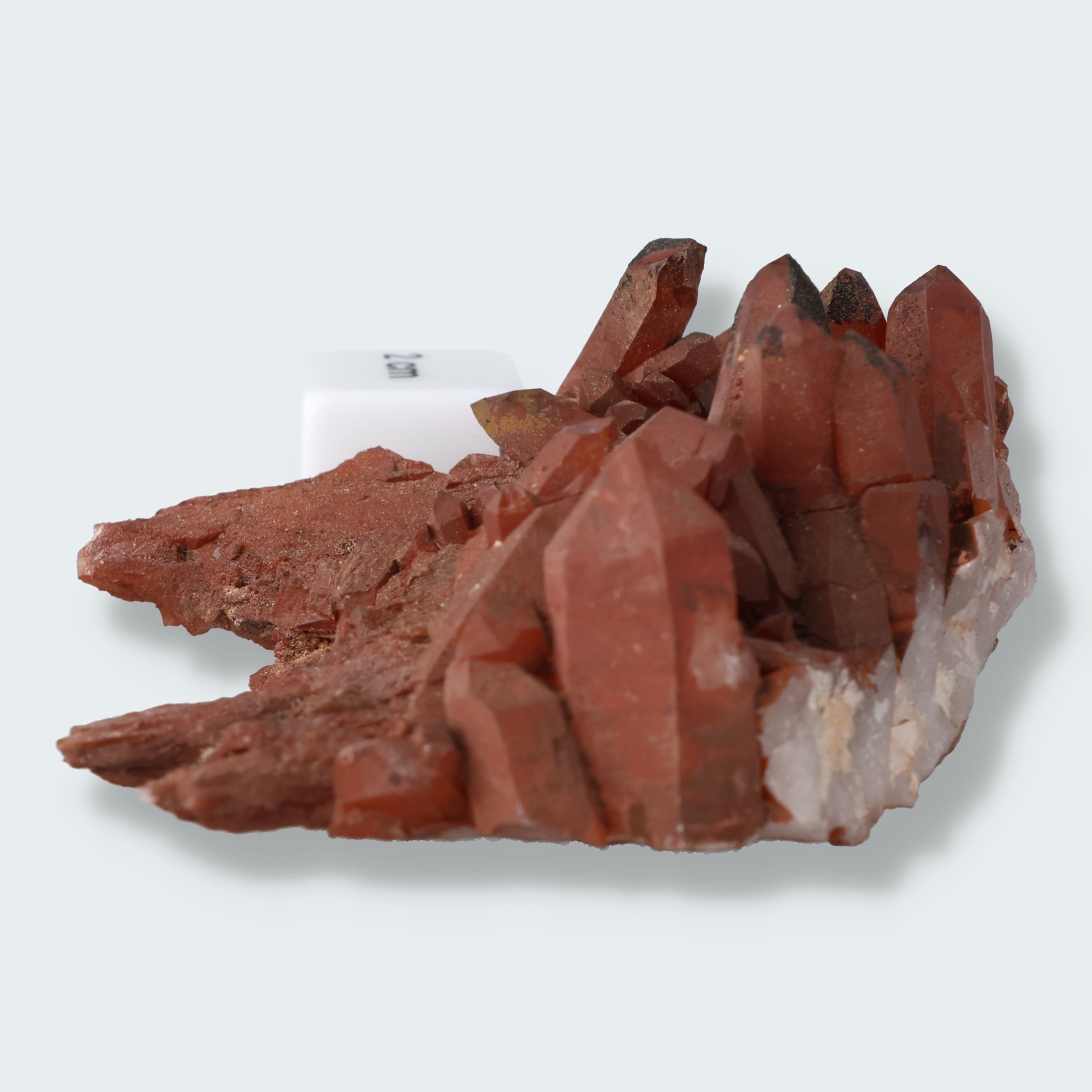 Hämatoid Quarz / Eisenkiesel Stufe aus Brasilien (177g) – Ansicht 3