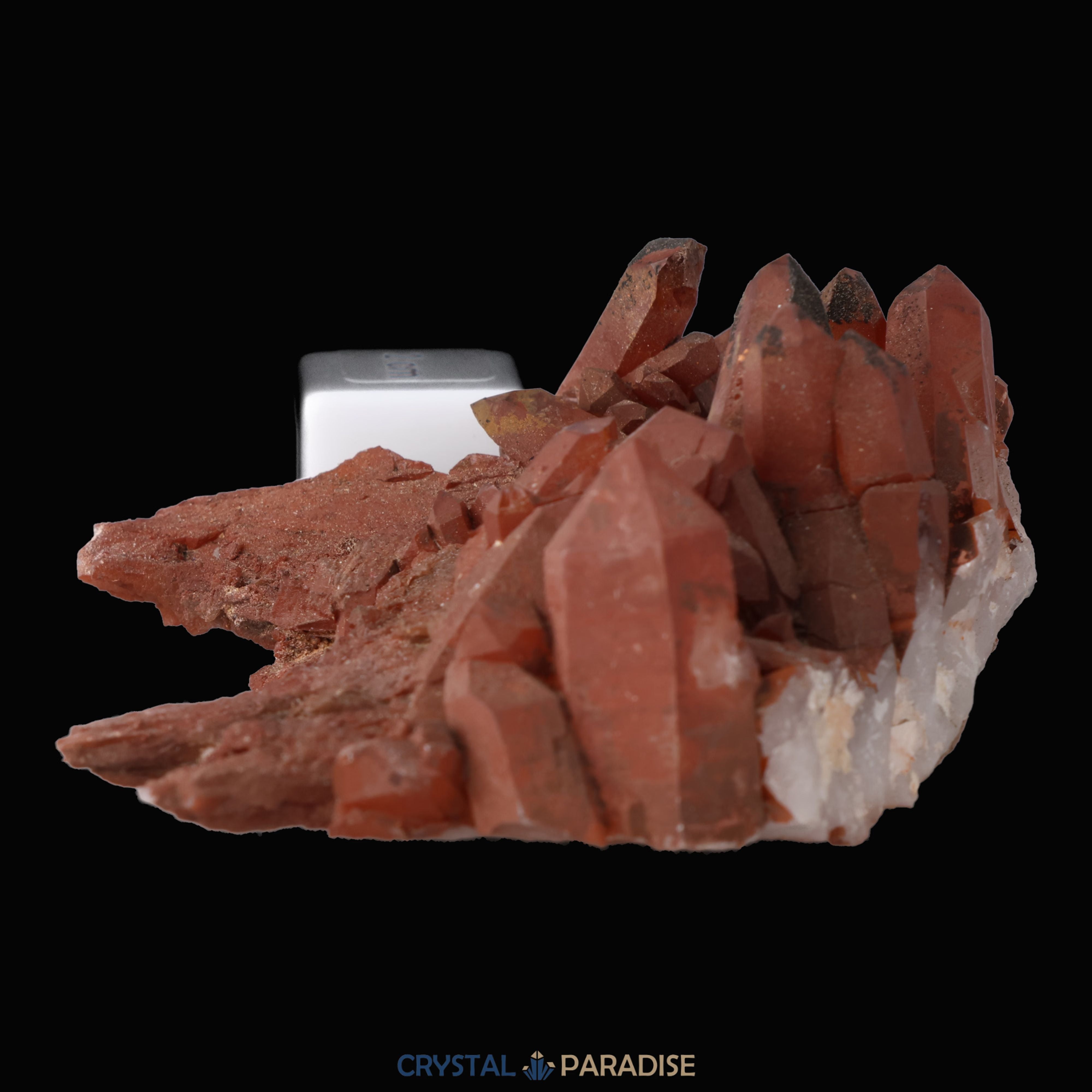 Hämatoid Quarz / Eisenkiesel Stufe aus Brasilien (177g) – Ansicht 6