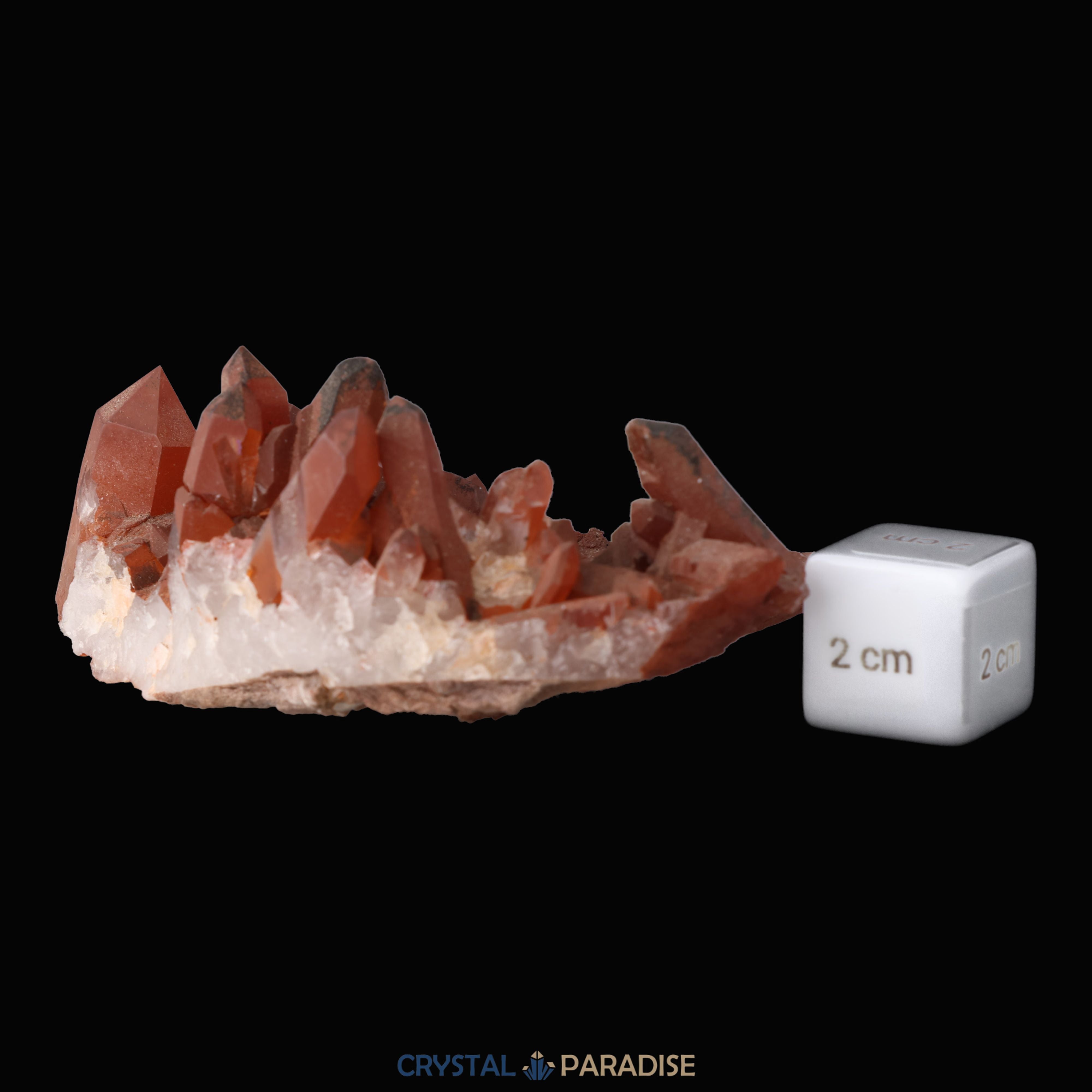 Hämatoid Quarz / Eisenkiesel Stufe aus Brasilien (177g) – Ansicht 8