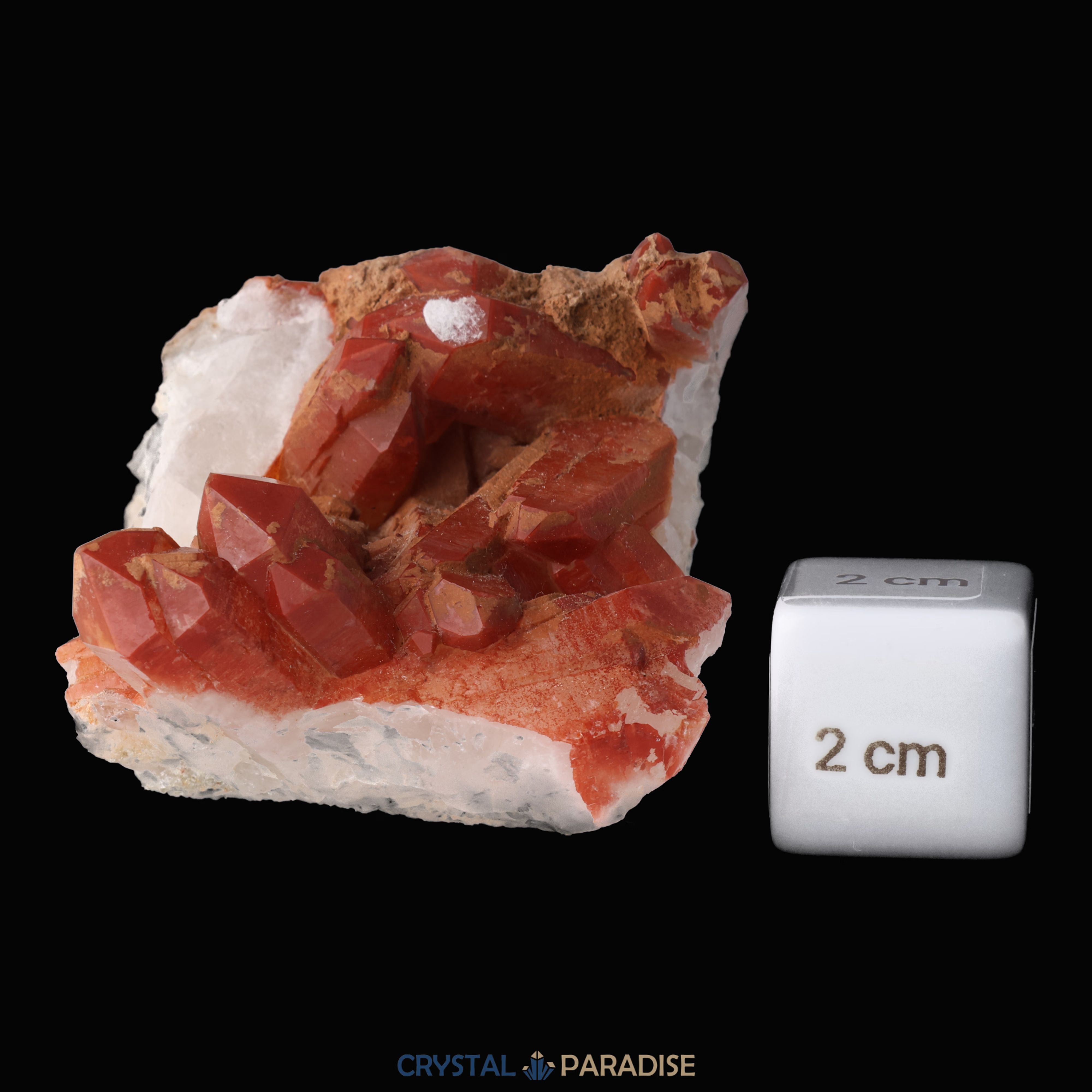 Hämatoid Quarz / Eisenkiesel Stufe aus Namibia (134g) – Ansicht 5
