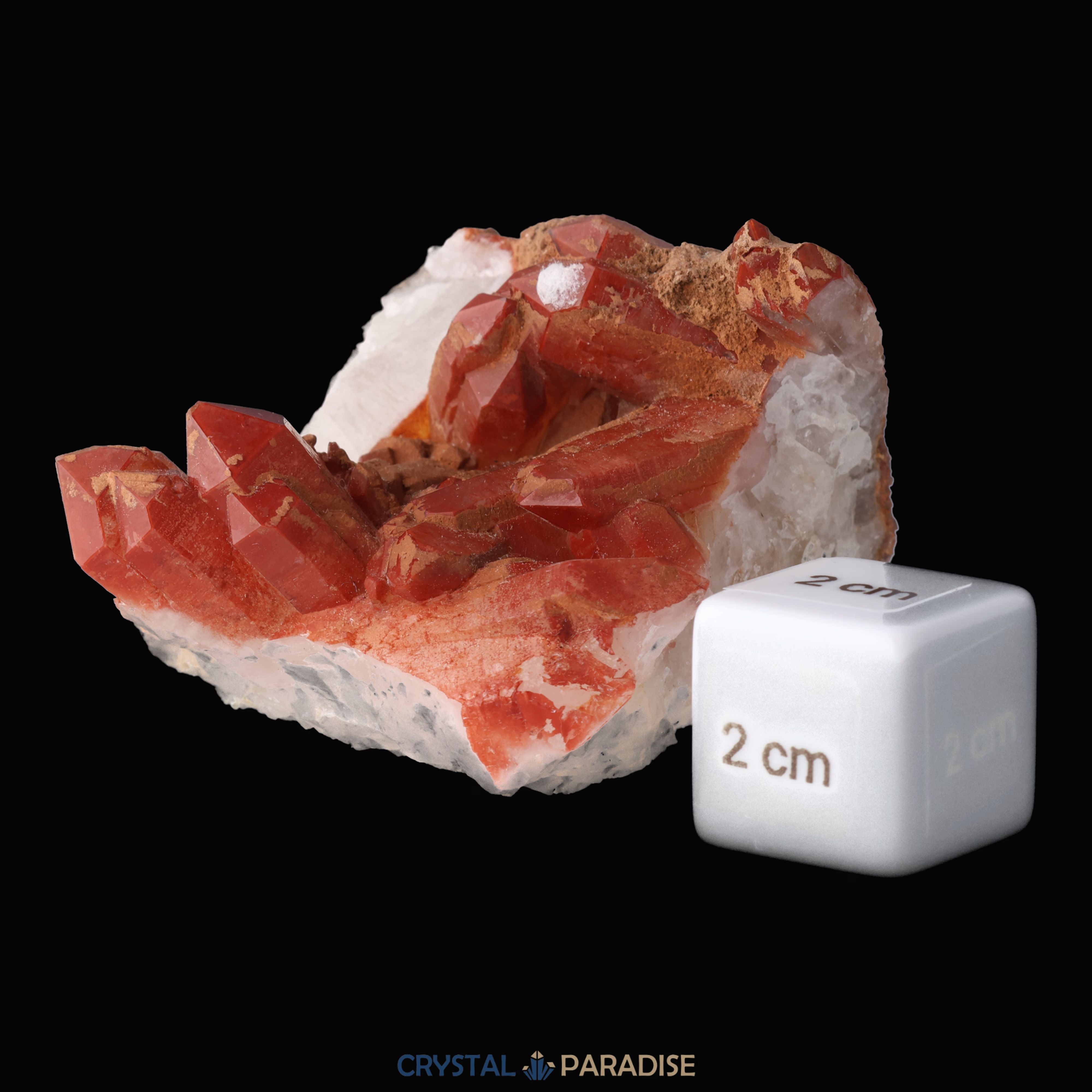 Hämatoid Quarz / Eisenkiesel Stufe aus Namibia (134g) – Ansicht 6