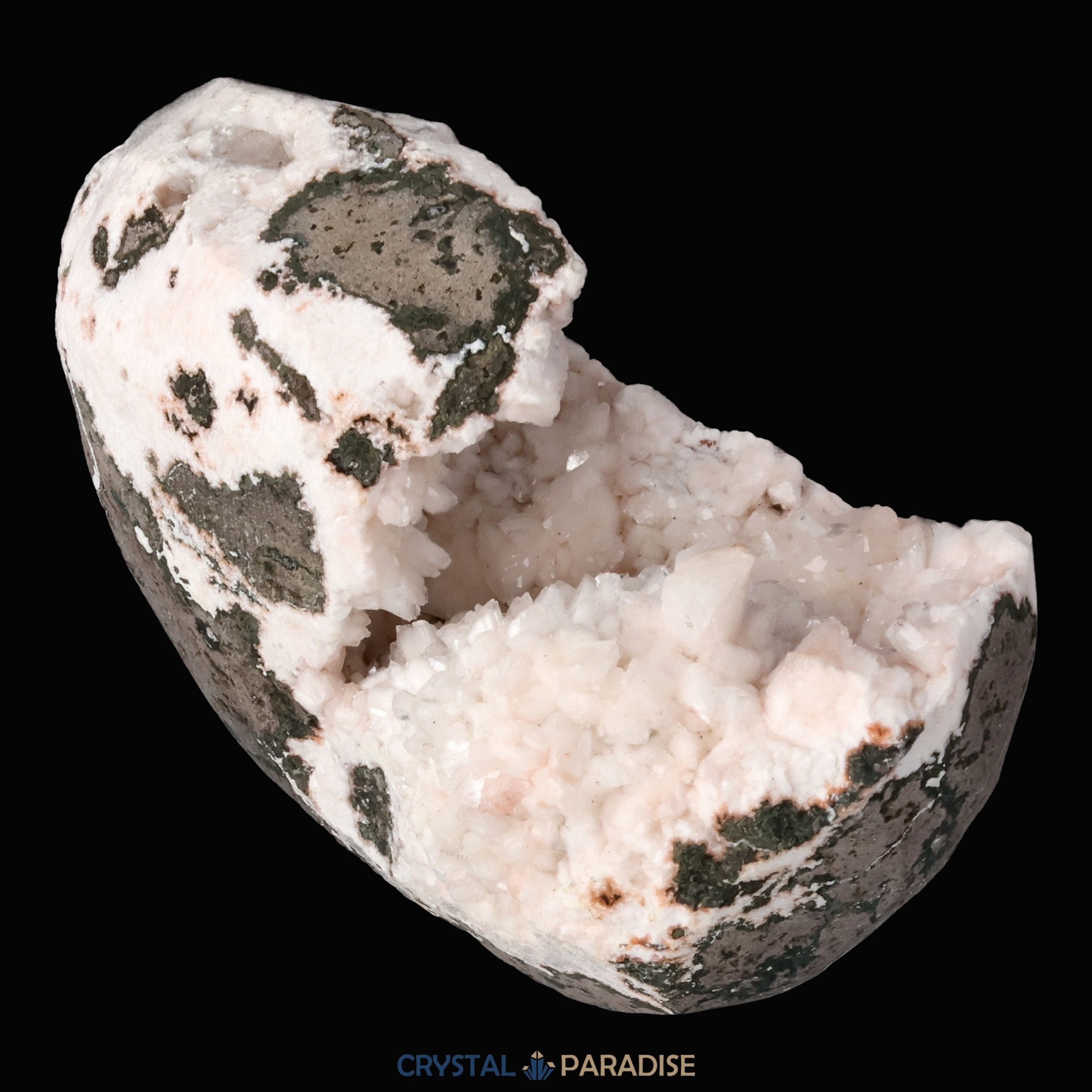 Heulandit Euzeolit Geode aus Indien (260g) – Ansicht 8