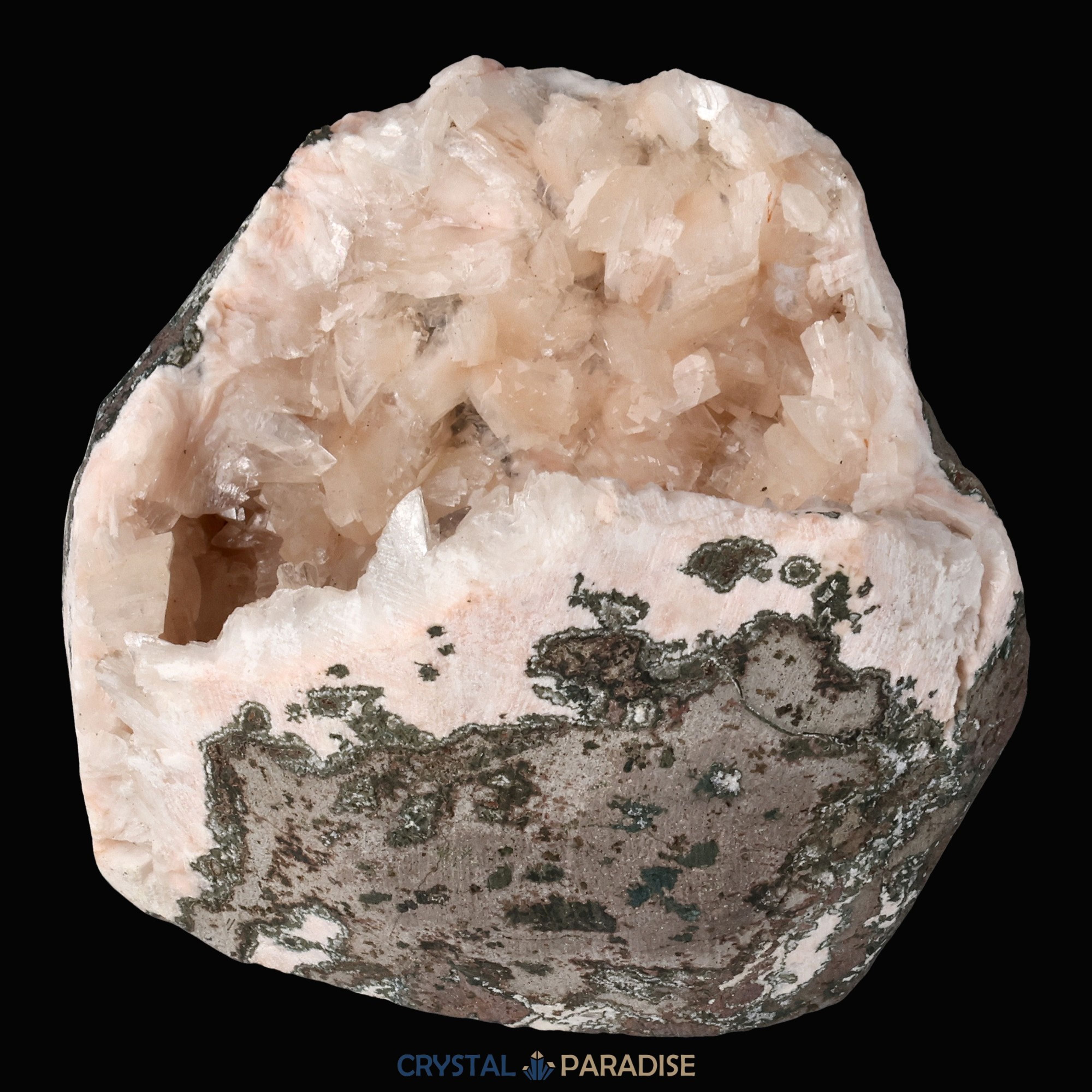 Heulandit Euzeolit Geode aus Indien (297g) – Ansicht 6