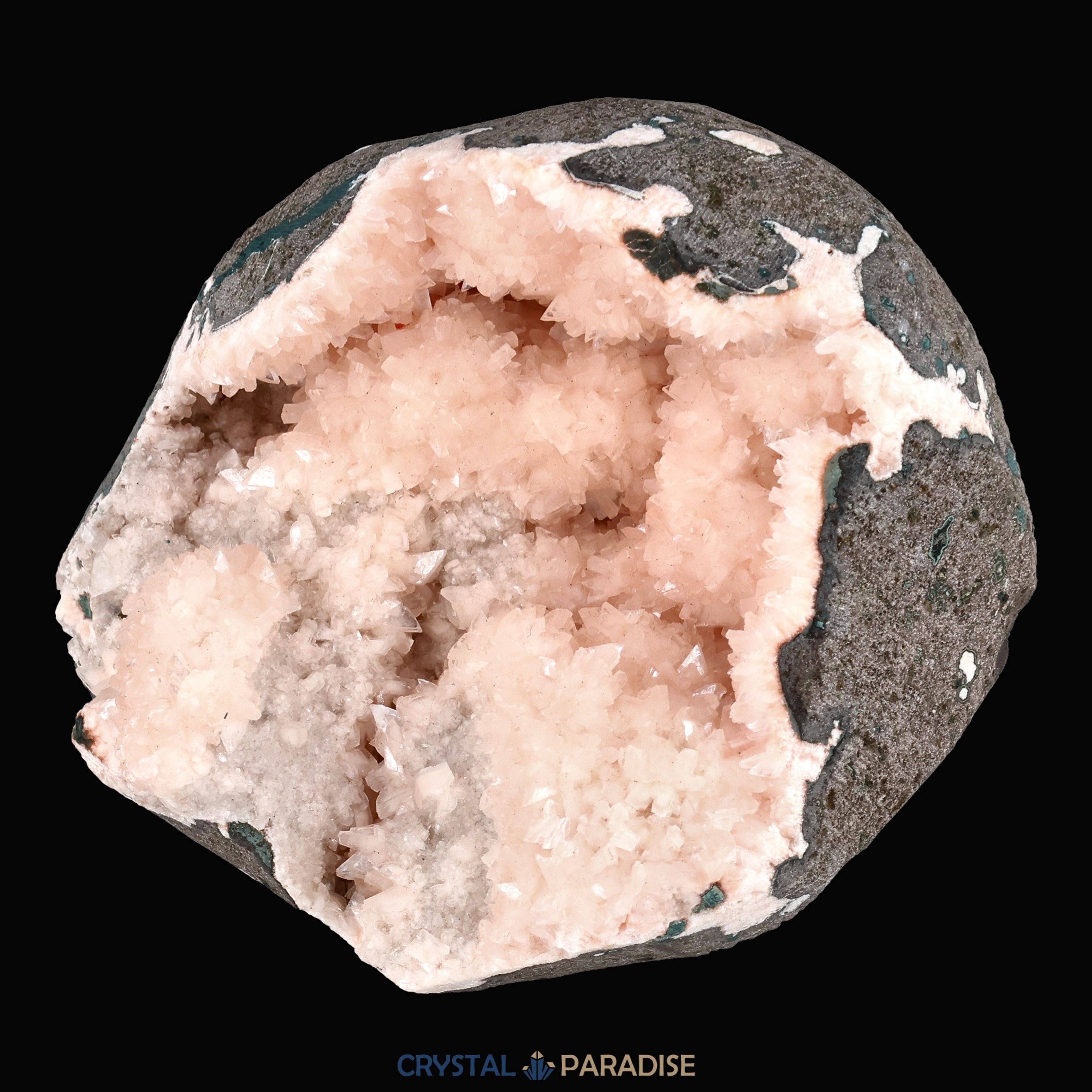 Heulandit Euzeolit Geode aus Indien (337g) – Ansicht 5