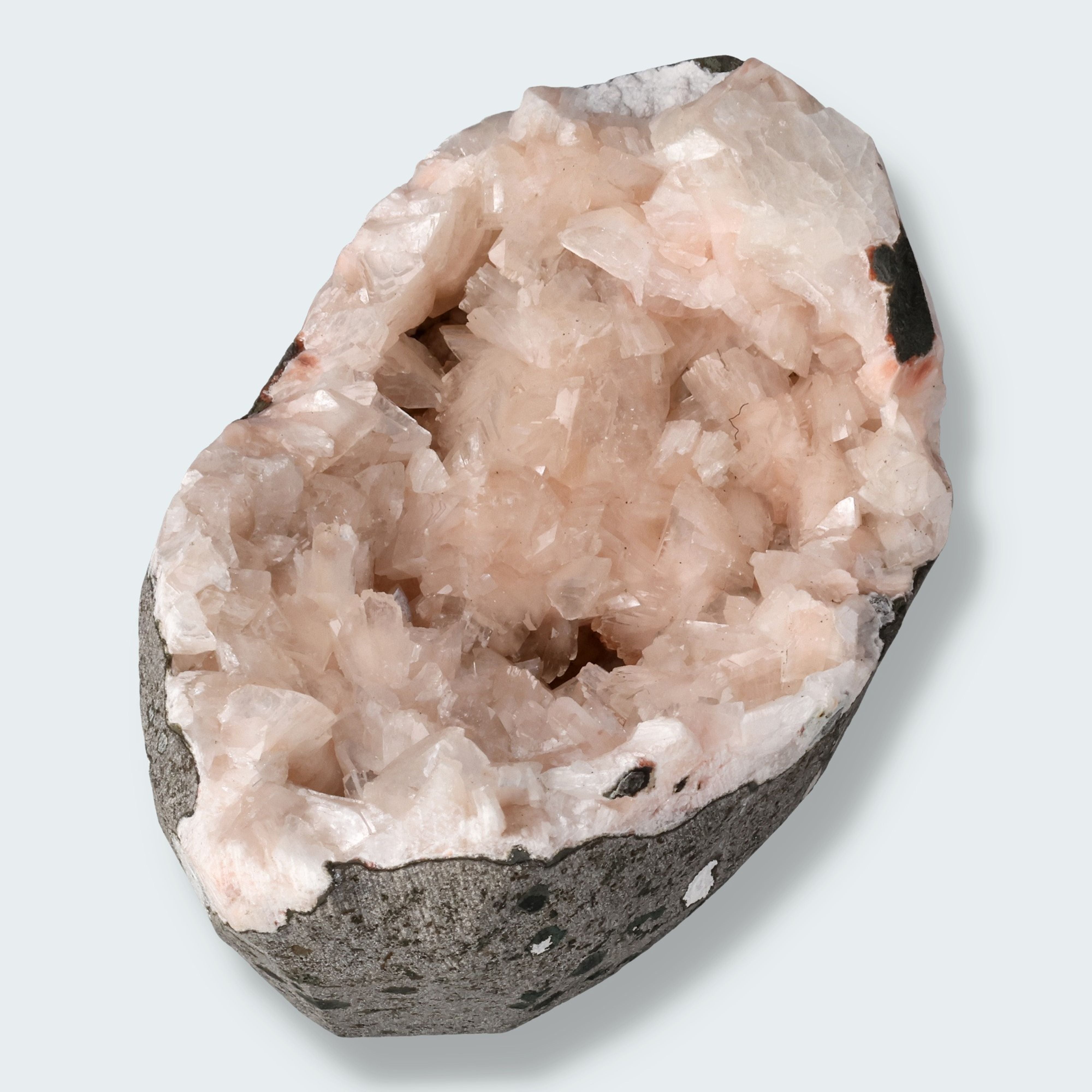 Heulandit Euzeolit Geode aus Indien (387g) – Ansicht 2