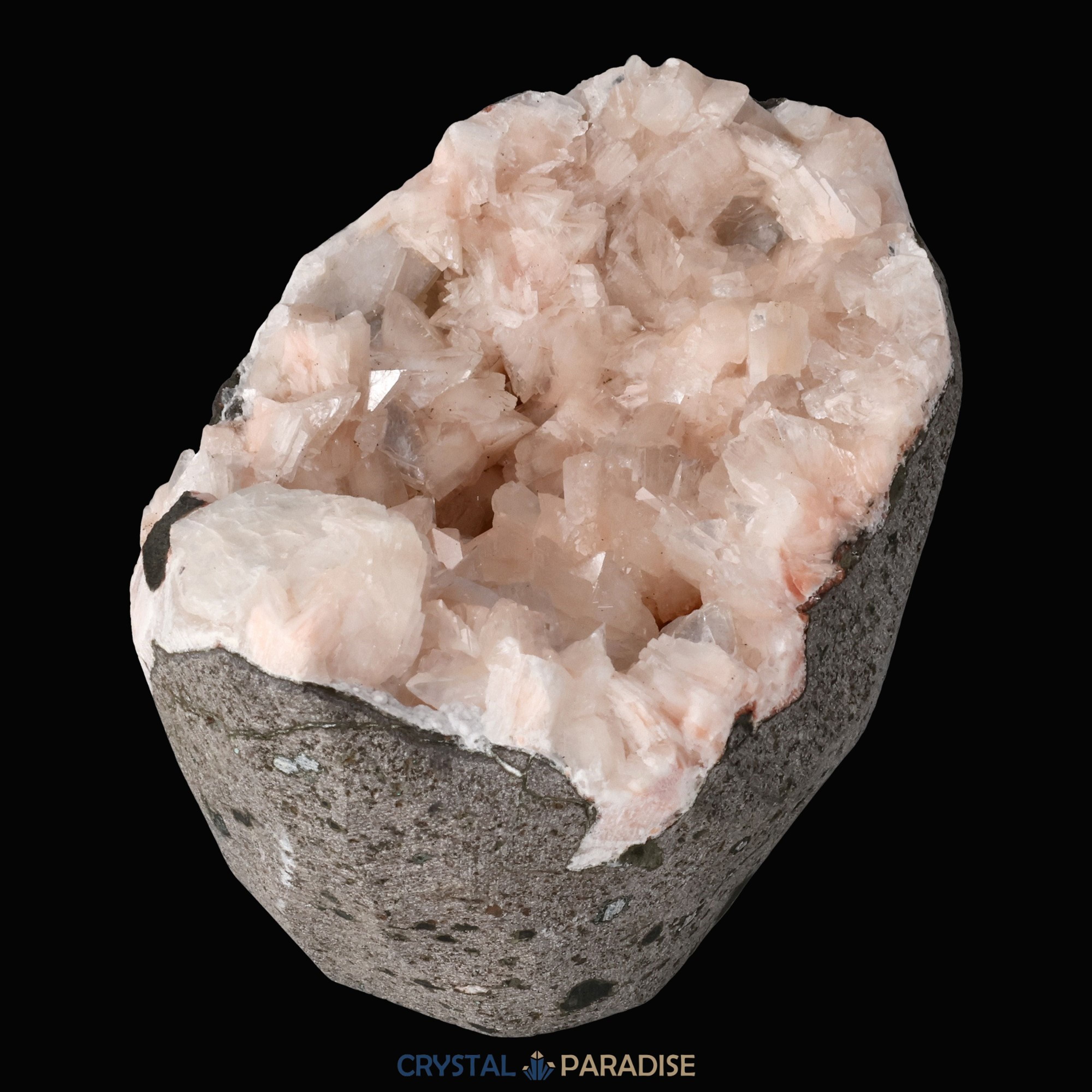 Heulandit Euzeolit Geode aus Indien (387g) – Ansicht 8