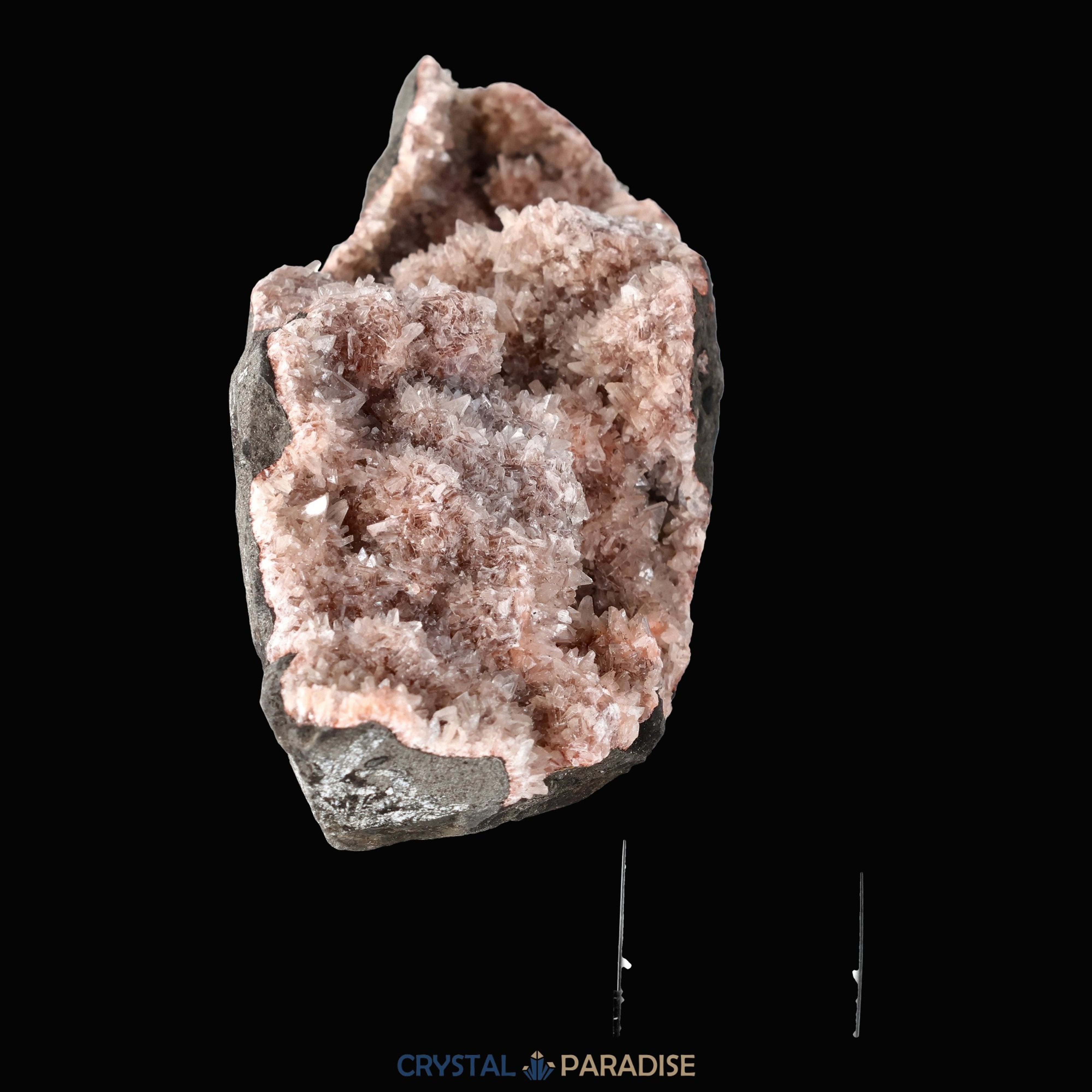 Heulandit Euzeolit Geode mit Stilbit aus Indien (178g) – Ansicht 10