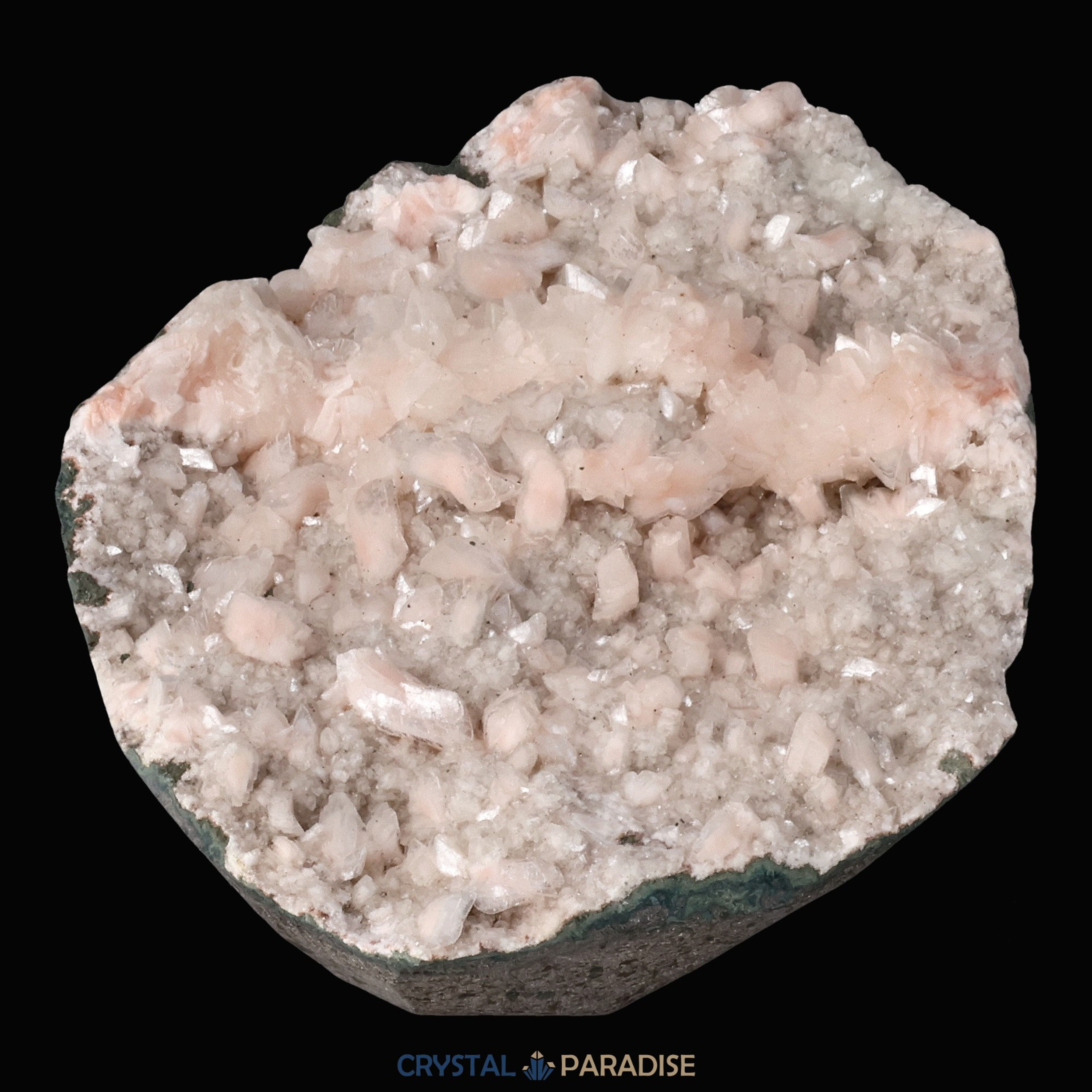 Heulandit Euzeolit Geoden aus Indien (406g) – Ansicht 6