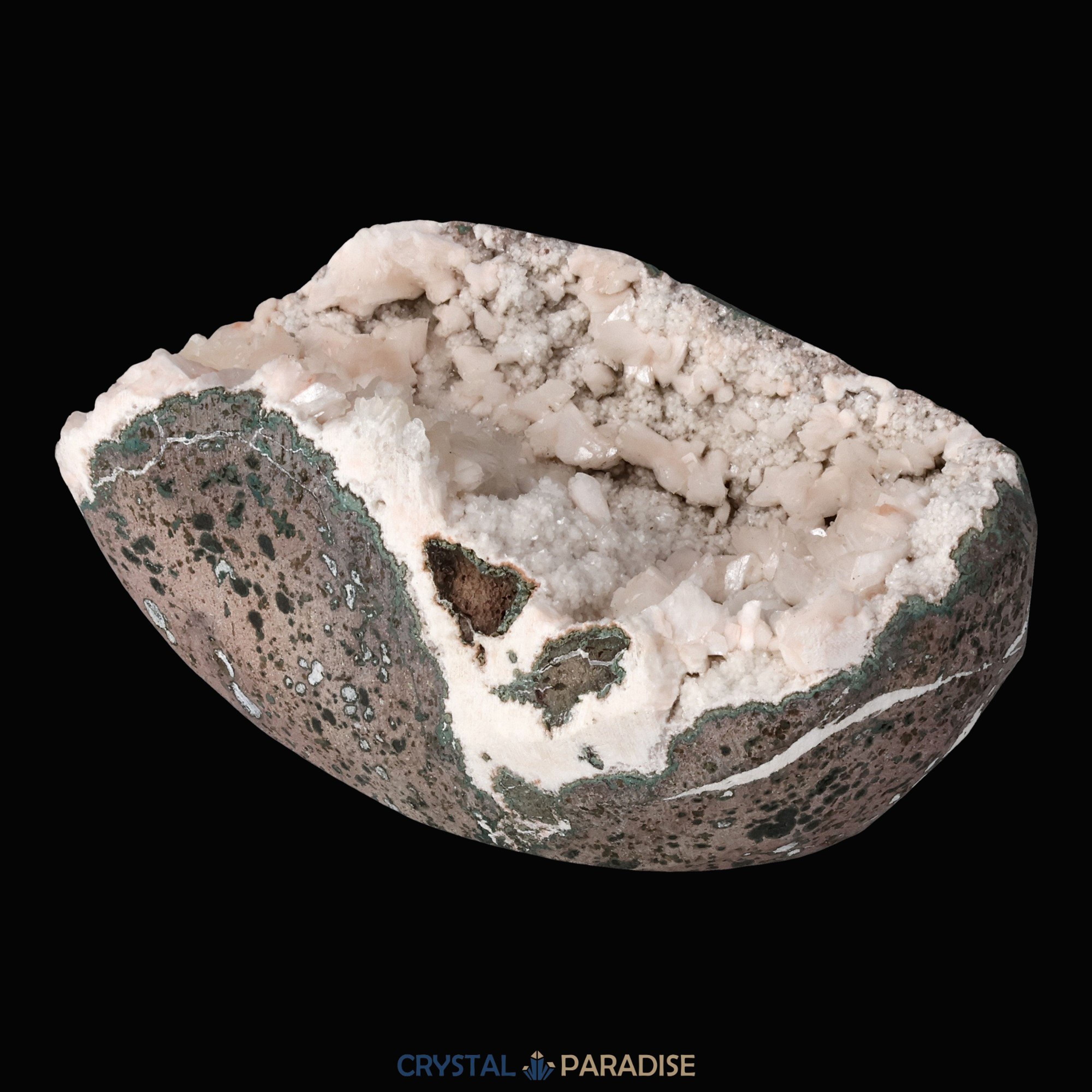 Heulandit Euzeolit Geoden aus Indien (534g) – Ansicht 5