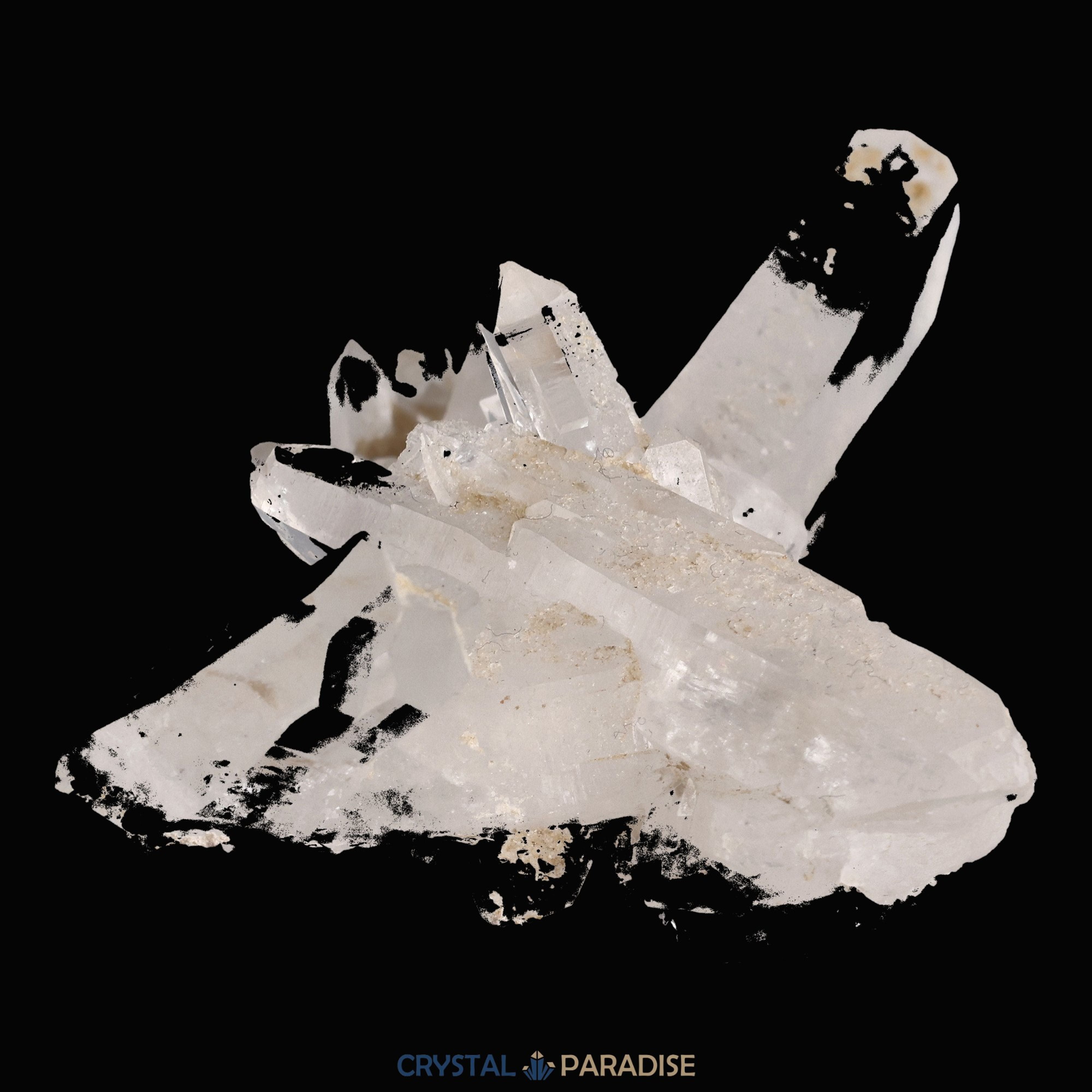 Himalaya Quartz (Bergkristall) aus dem Skardu Tal in Pakistan (160g) – Ansicht 5