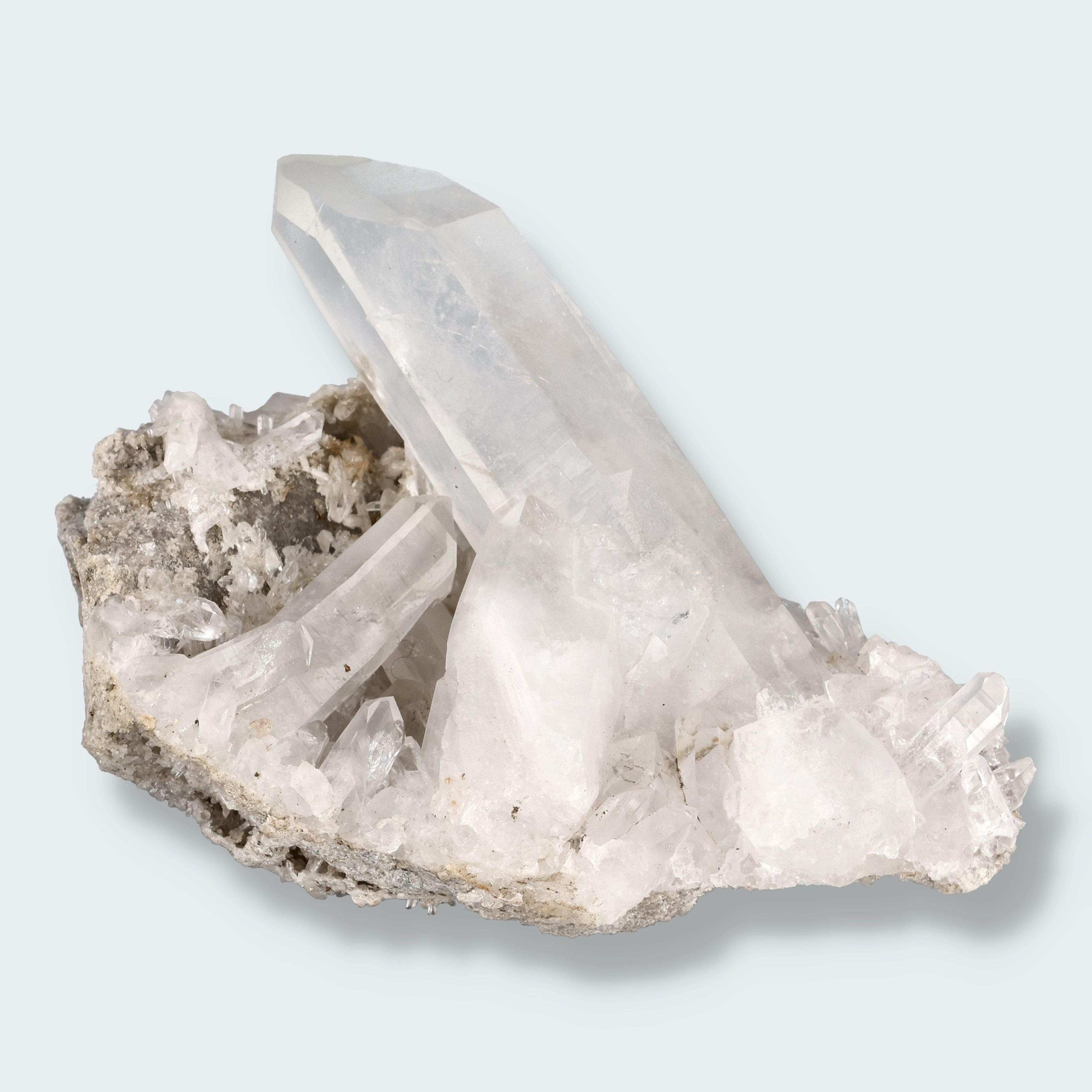 Himalaya Quarz (Bergkristall) aus dem Skardu Tal in Pakistan (190g) – Ansicht 3