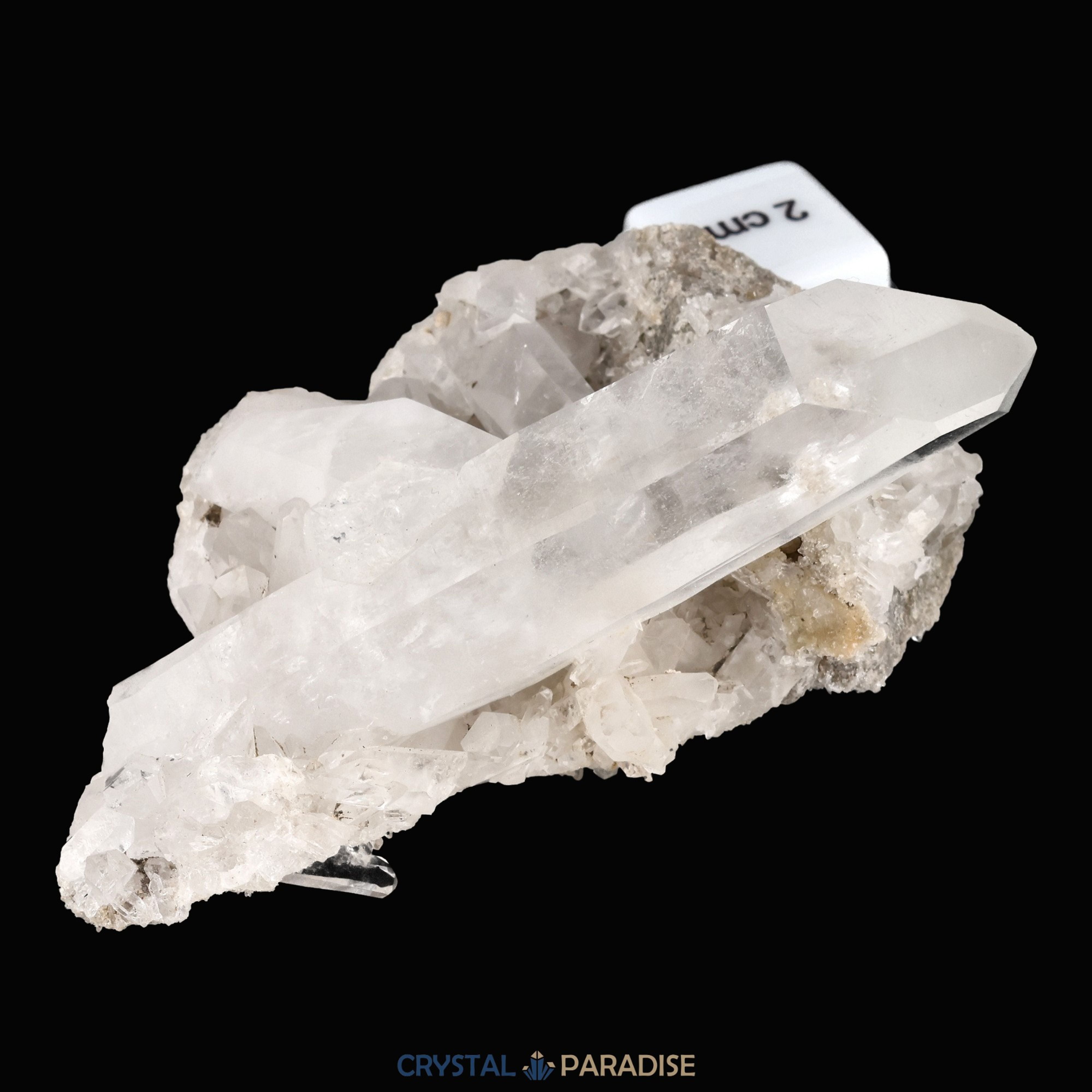 Himalaya Quarz (Bergkristall) aus dem Skardu Tal in Pakistan (190g) – Ansicht 8