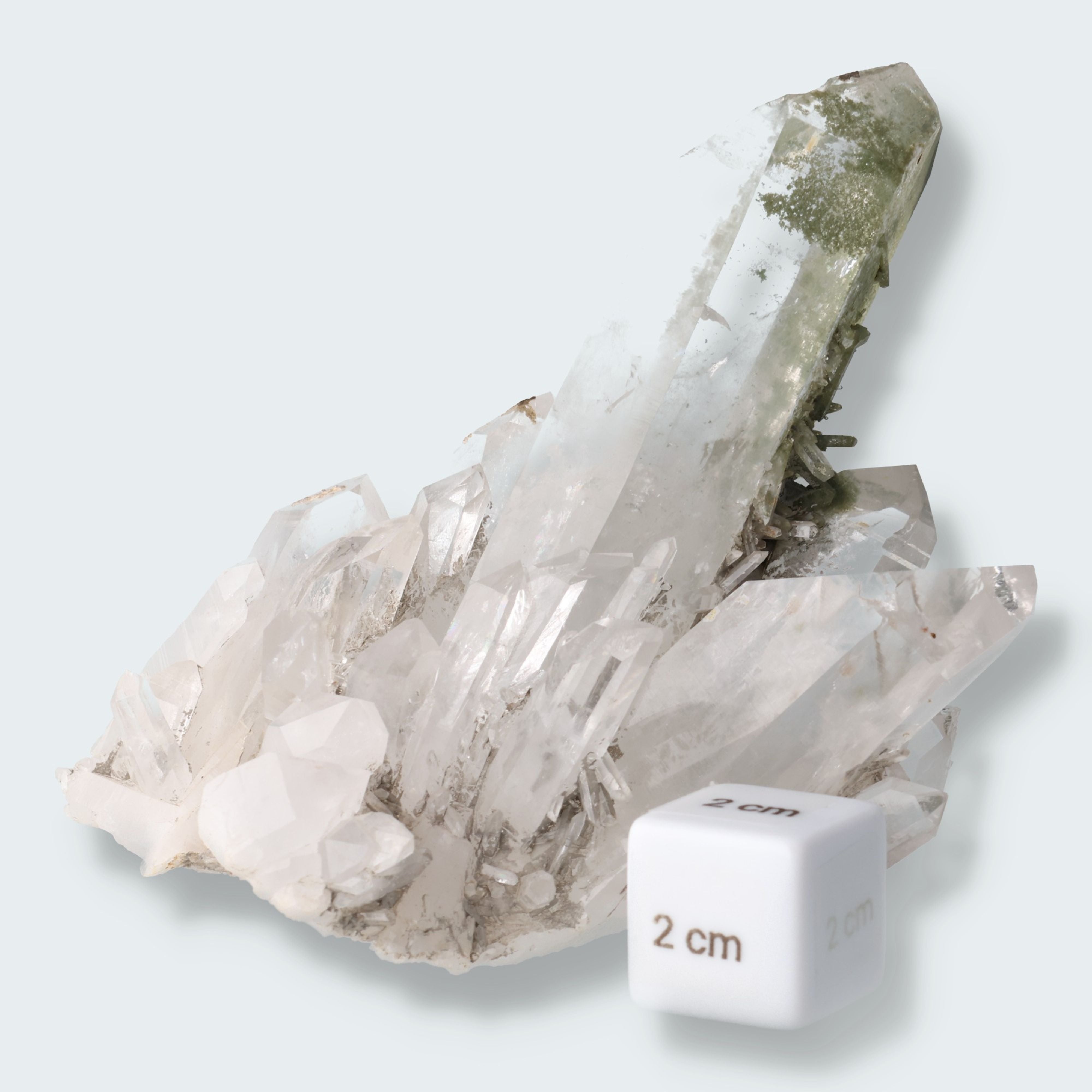 Himalaya Quarz mit Chlorit-Phantom aus Pakistan (387g) – Ansicht 2