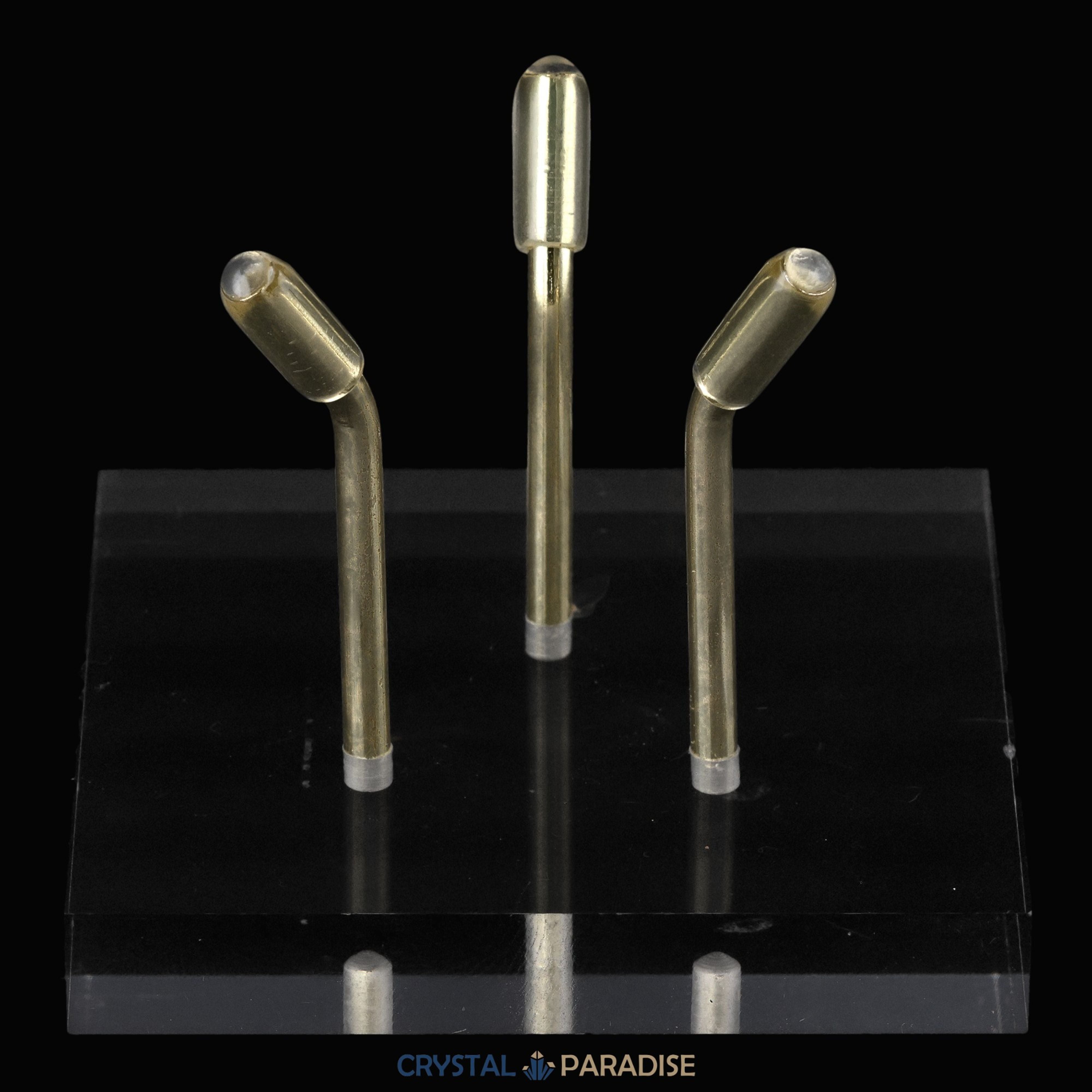 Klarer Acryl Kugelhalter mit Metallarmen – Ansicht 4