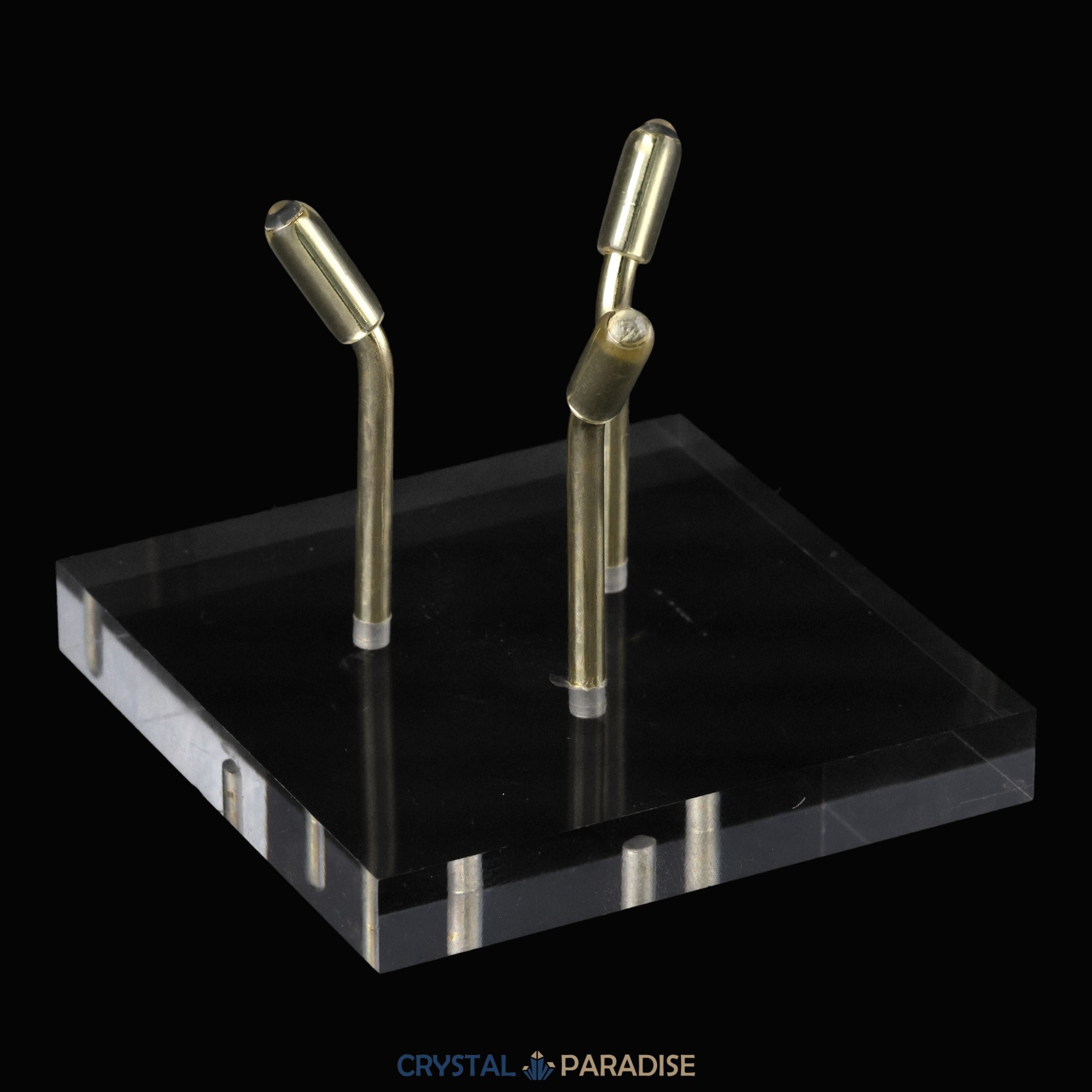 Klarer Acryl Kugelhalter mit Metallarmen – Ansicht 7