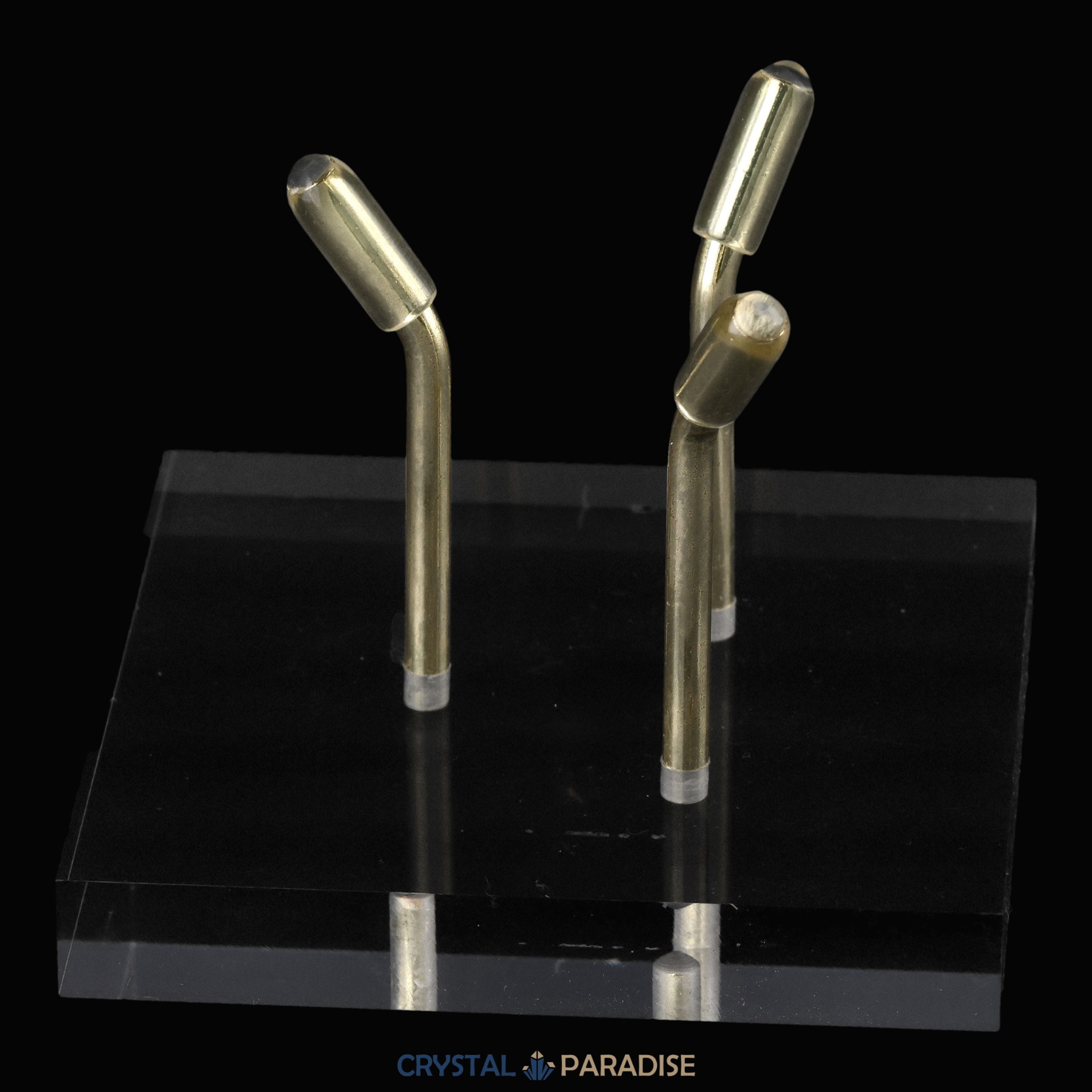 Klarer Acryl Kugelhalter mit Metallarmen – Ansicht 9