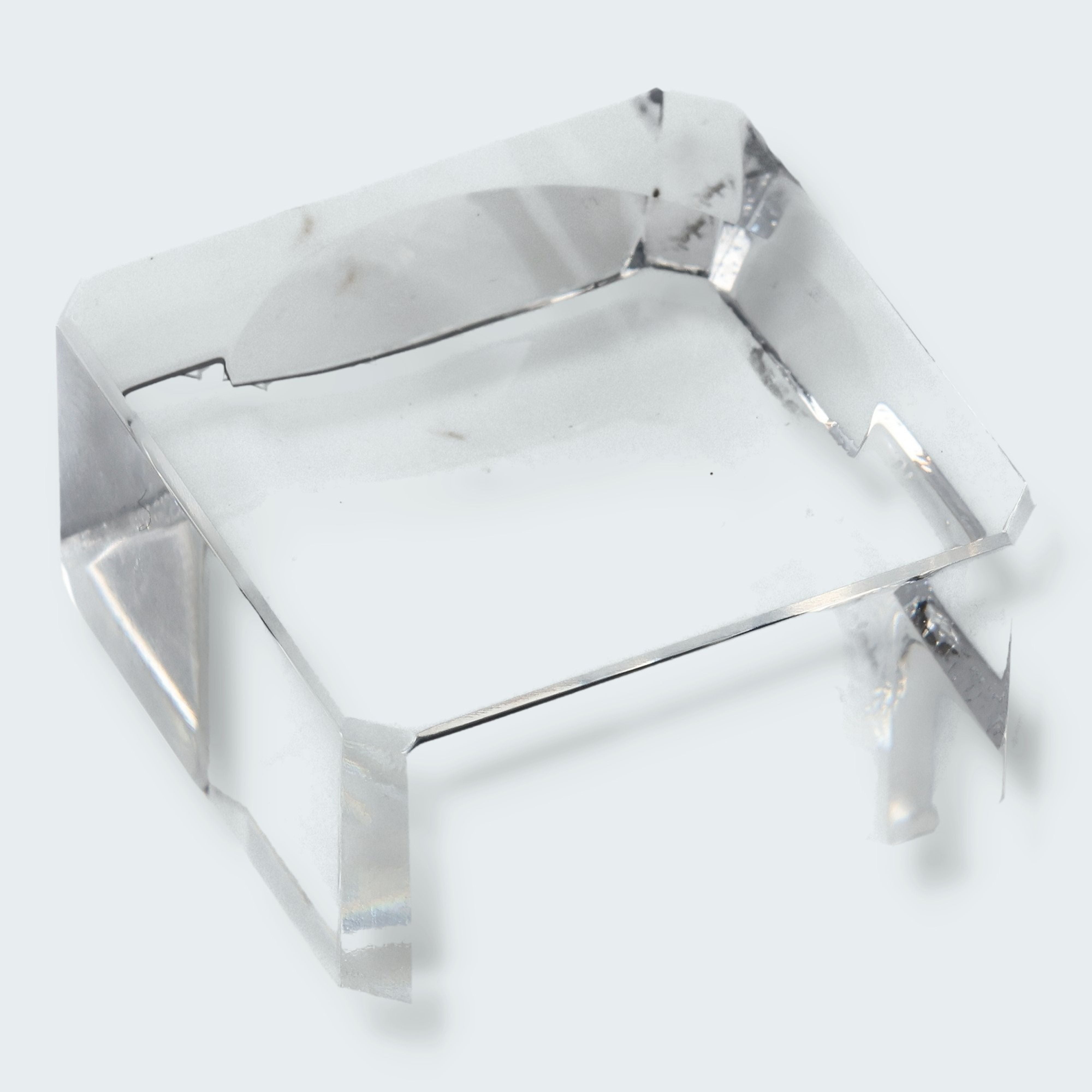 Klarer Acryl Kugelsockel für Vitrine – Ansicht 2