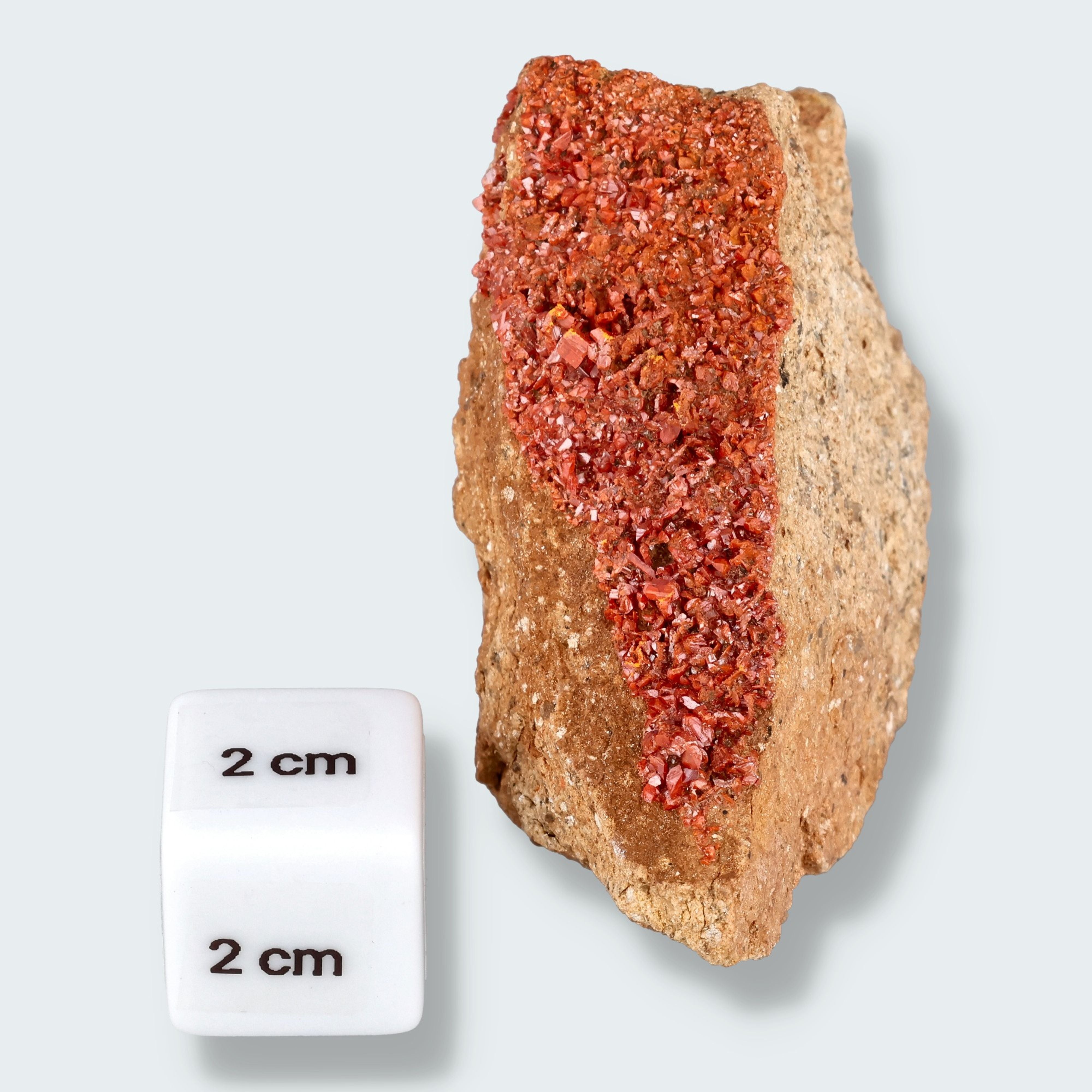 Krokoit aus Russland (154g) – Ansicht 2