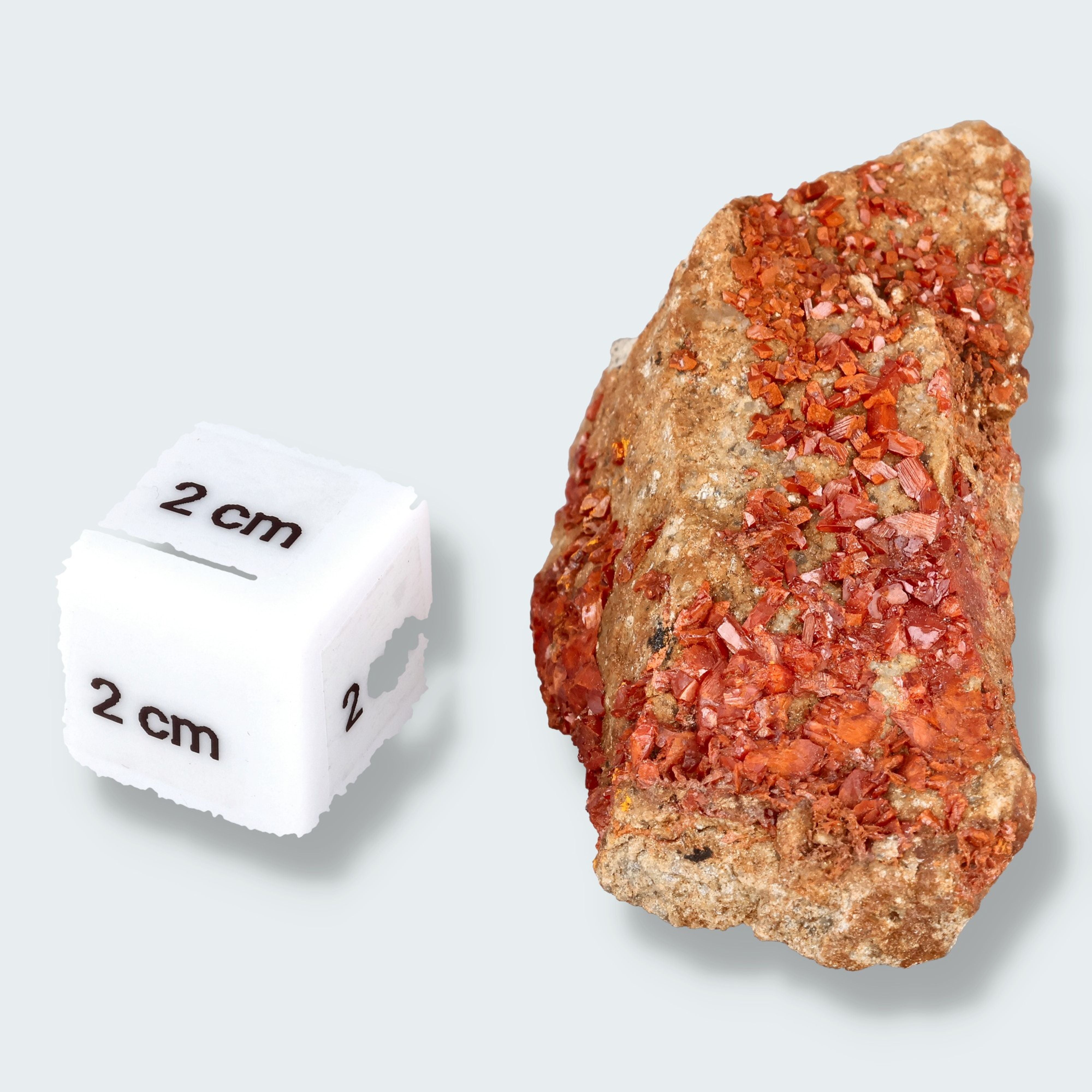 Krokoit aus Russland (63g) – Ansicht 3
