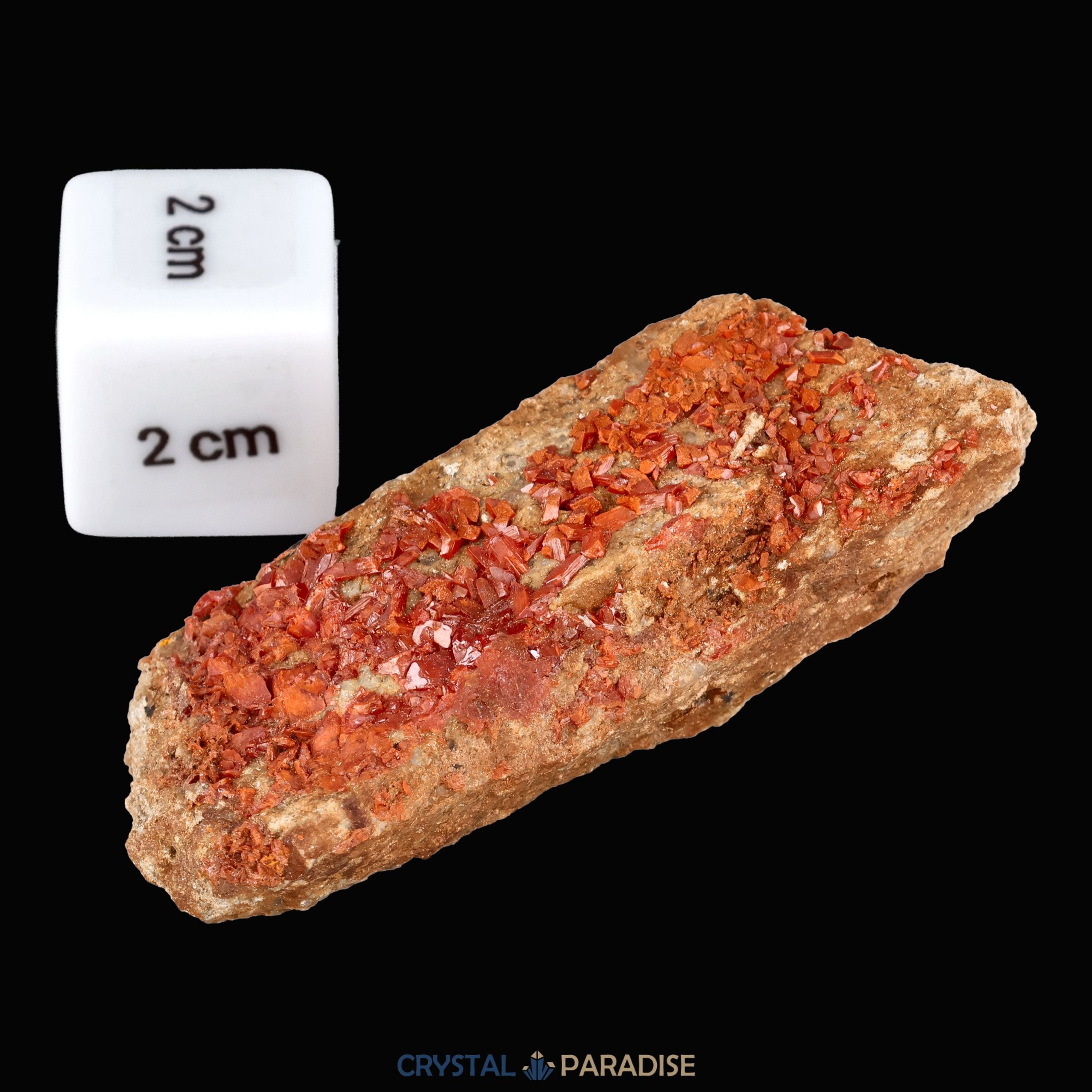 Krokoit aus Russland (63g) – Ansicht 7